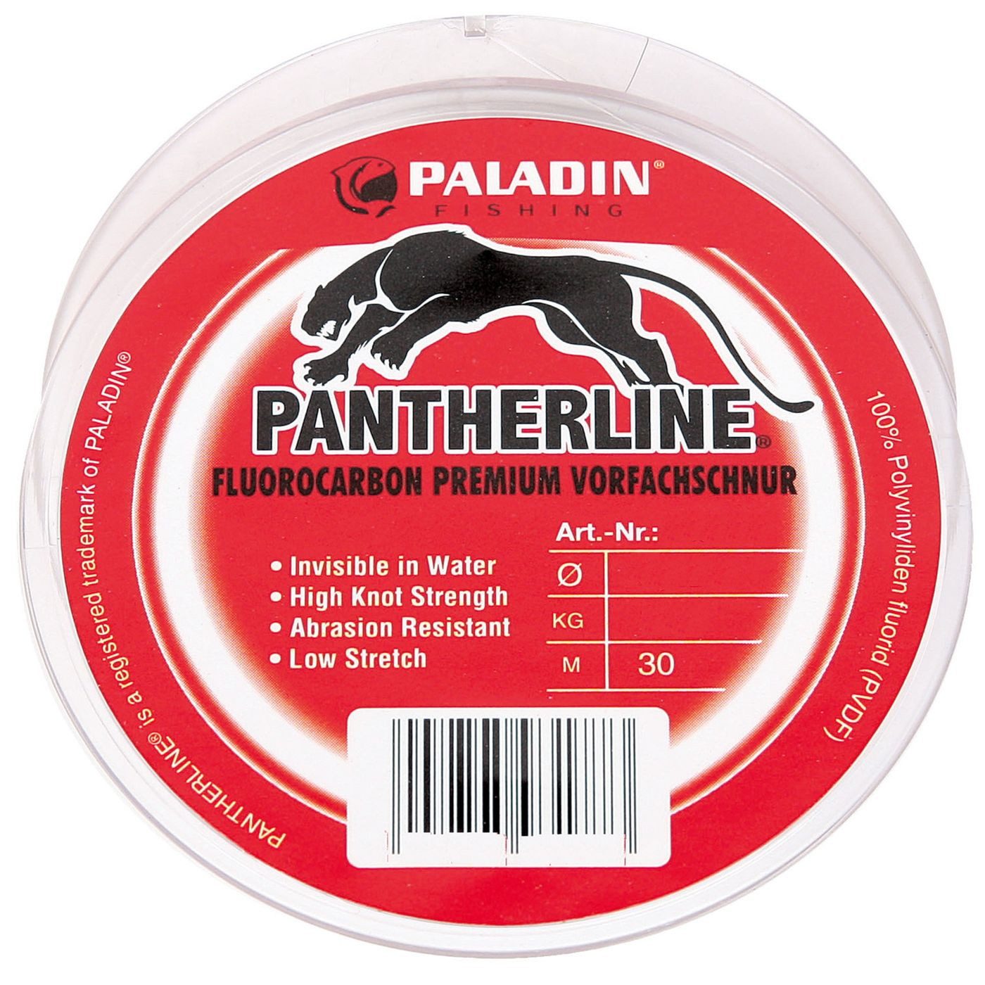 Vorfachschnur Paladin Fluorocarbon Angelschnur 30m 0,28mm 11,5kg - Vorfachschnur