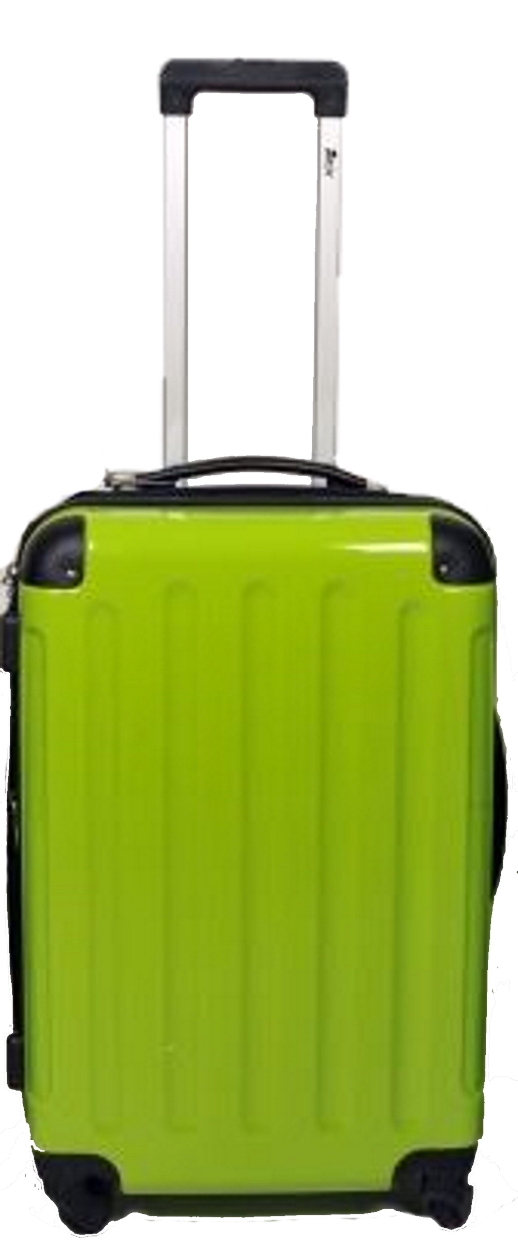 Beibye Hartschalen-Trolley XL - 75cm - 115/138L - Light - 4 Rollen - Dehnfalte - div. Farben grün