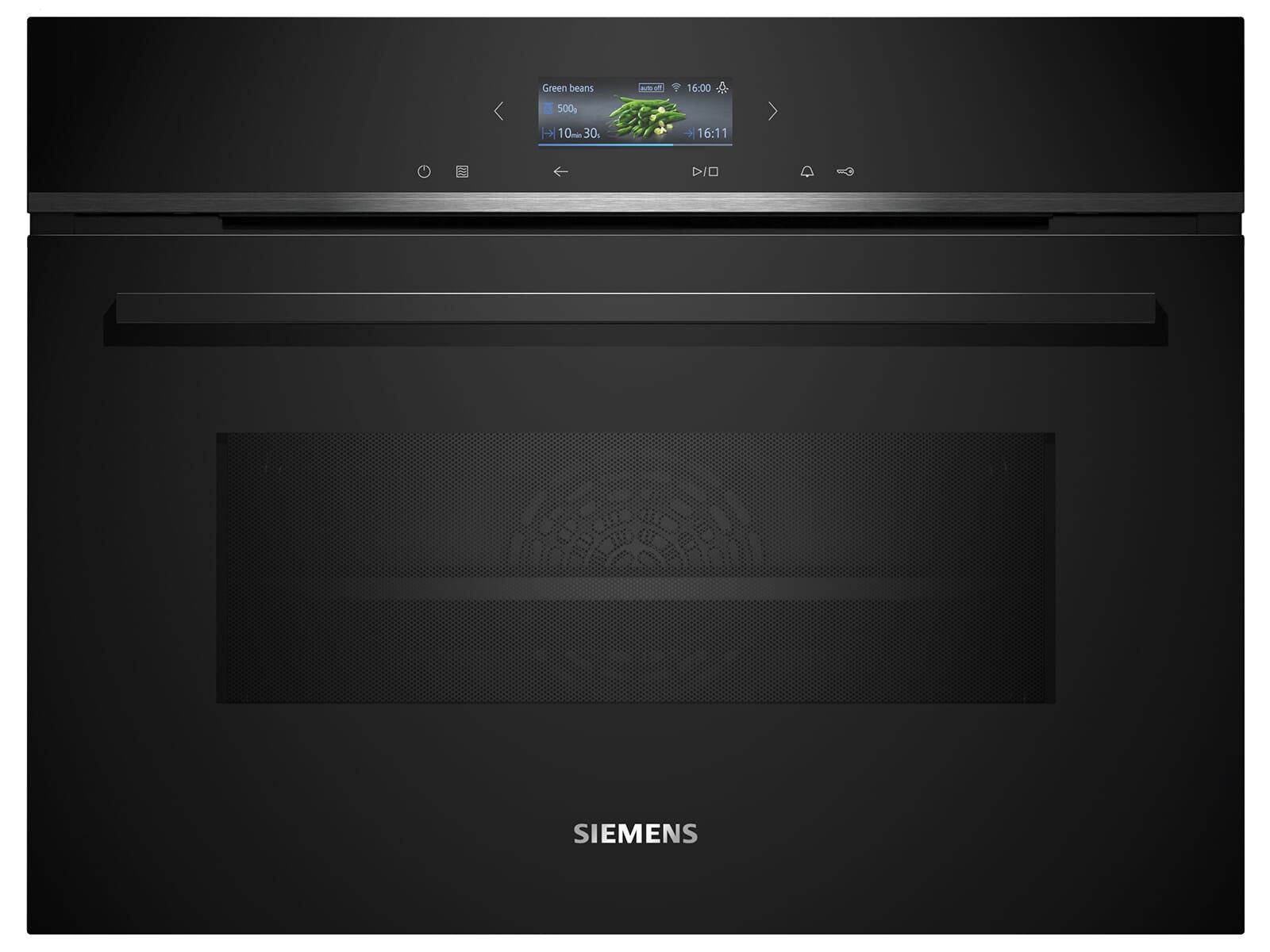 SIEMENS Backofen mit Mikrowelle, mit kein Auszug vorhanden, Reinigung mit Wasser / Dampf