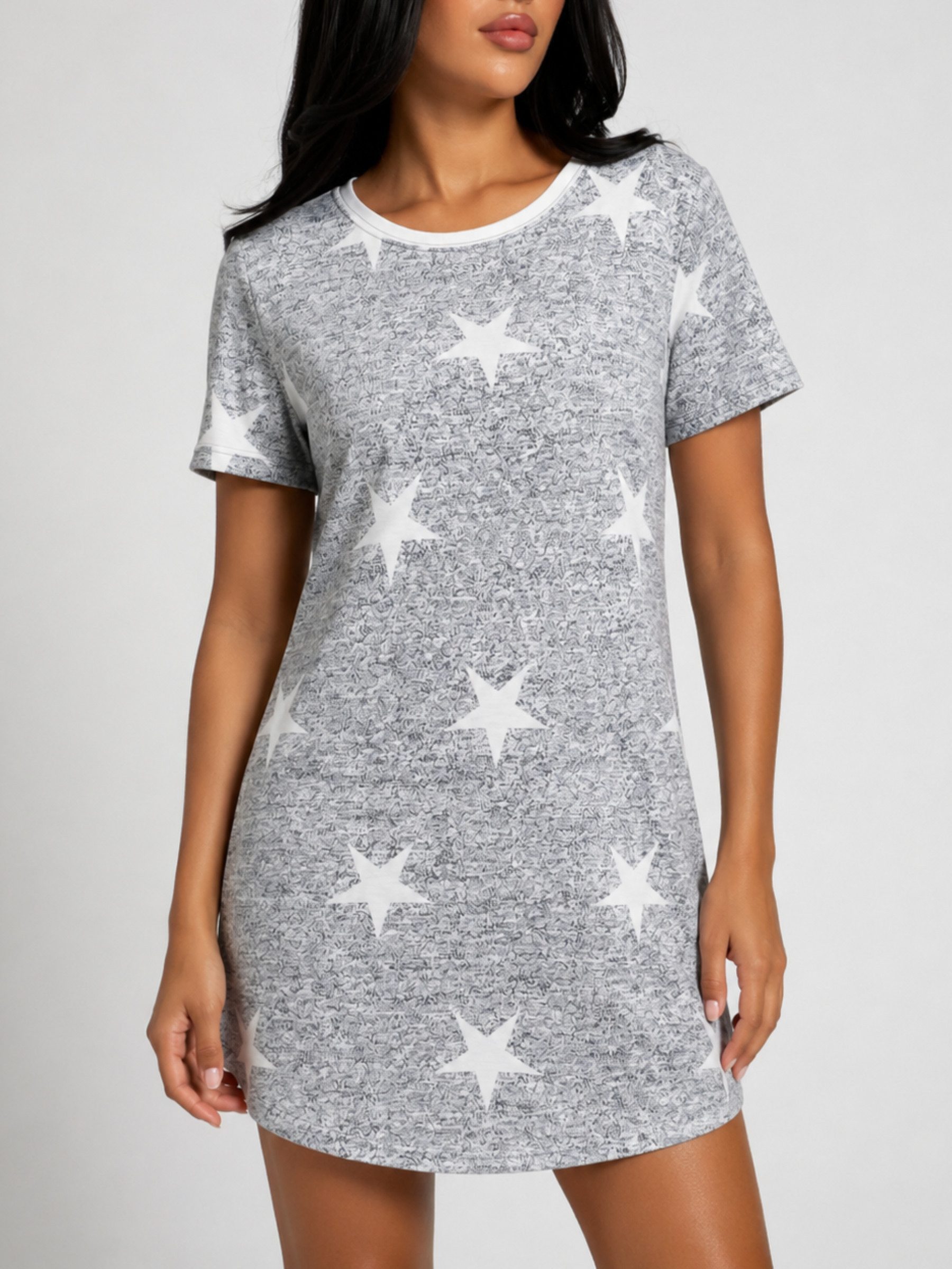Elegant Love Nachthemd Damen Nachtwäsche – Bequemes Sleepshirt mit Kurzarm für Homewear Loungekleid – Lockeres Wohlfühlshirt für Freizeit & erholsame Nächte
