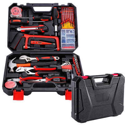 Kpaloft Werkzeugset, (108-St), Werkzeugset, Werkzeugkasten, Werkzeugkiste, robustes Tool-Set