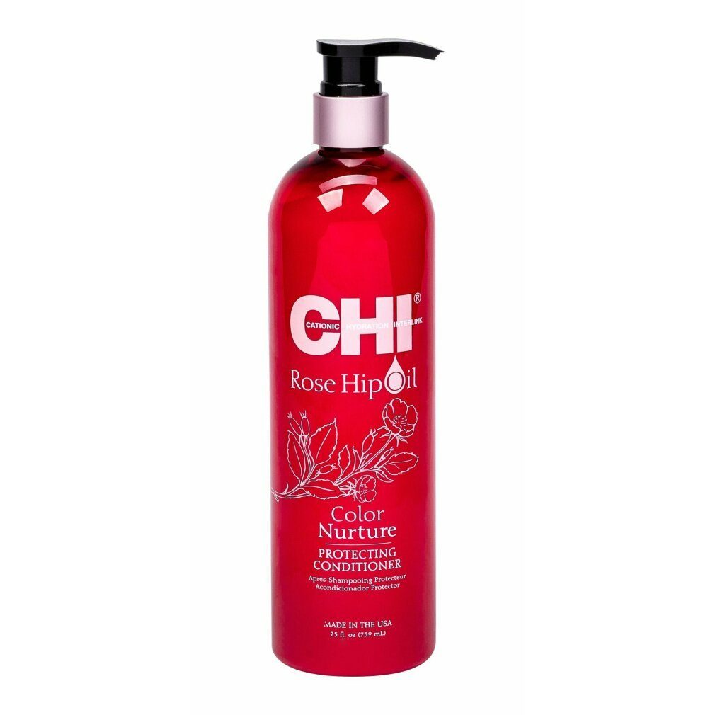 CHI Haarspülung Rose HipOil Hair Conditioner For Colour Protection 739 ml