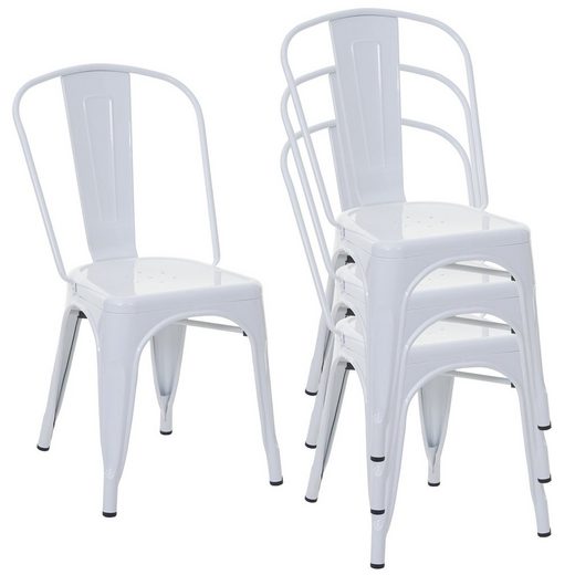 MCW Stapelstuhl »MCW-A73-B-4« (Set), 4er-Set, Stapelbar ...