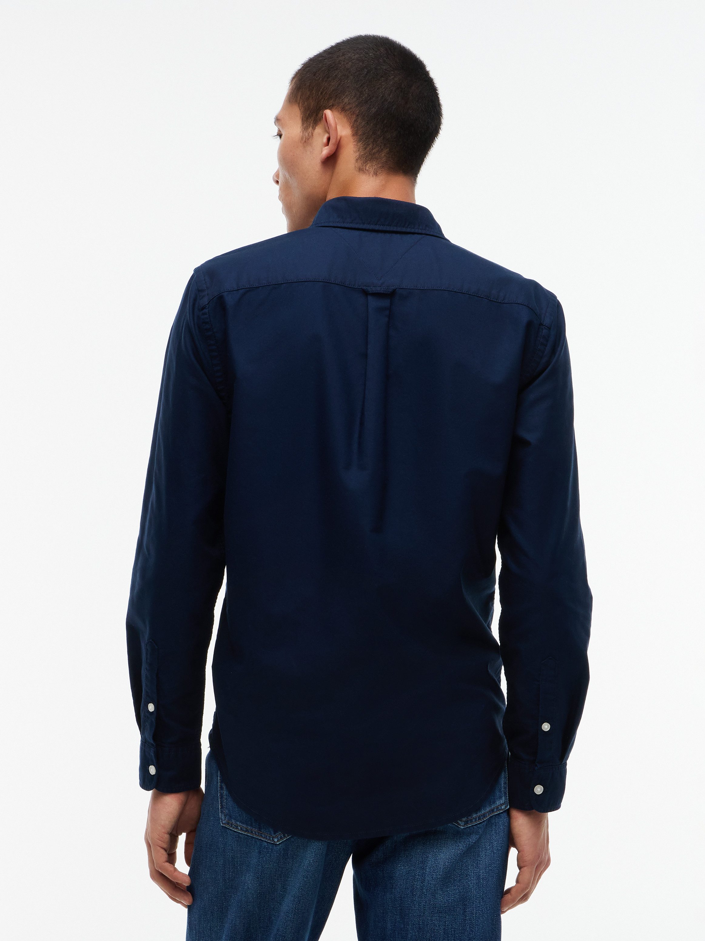 Tommy Jeans Langarmhemd REGULAR OXFORD SHIRT Regular fit mit Button-Down-Kragen – Bild 3 von 5