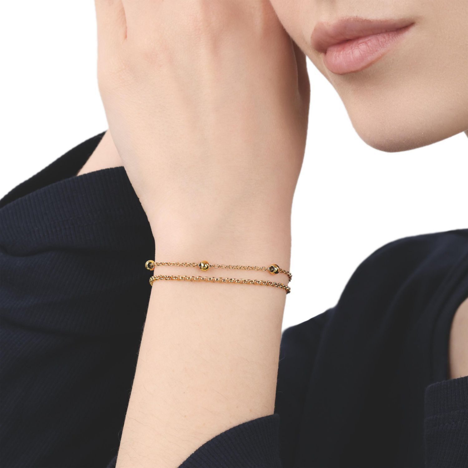 TOM TAILOR Armband TOM TAILOR Armband für Damen, Edelstahl (Mehrrei. Armband, 1-tlg) – Bild 2 von 5