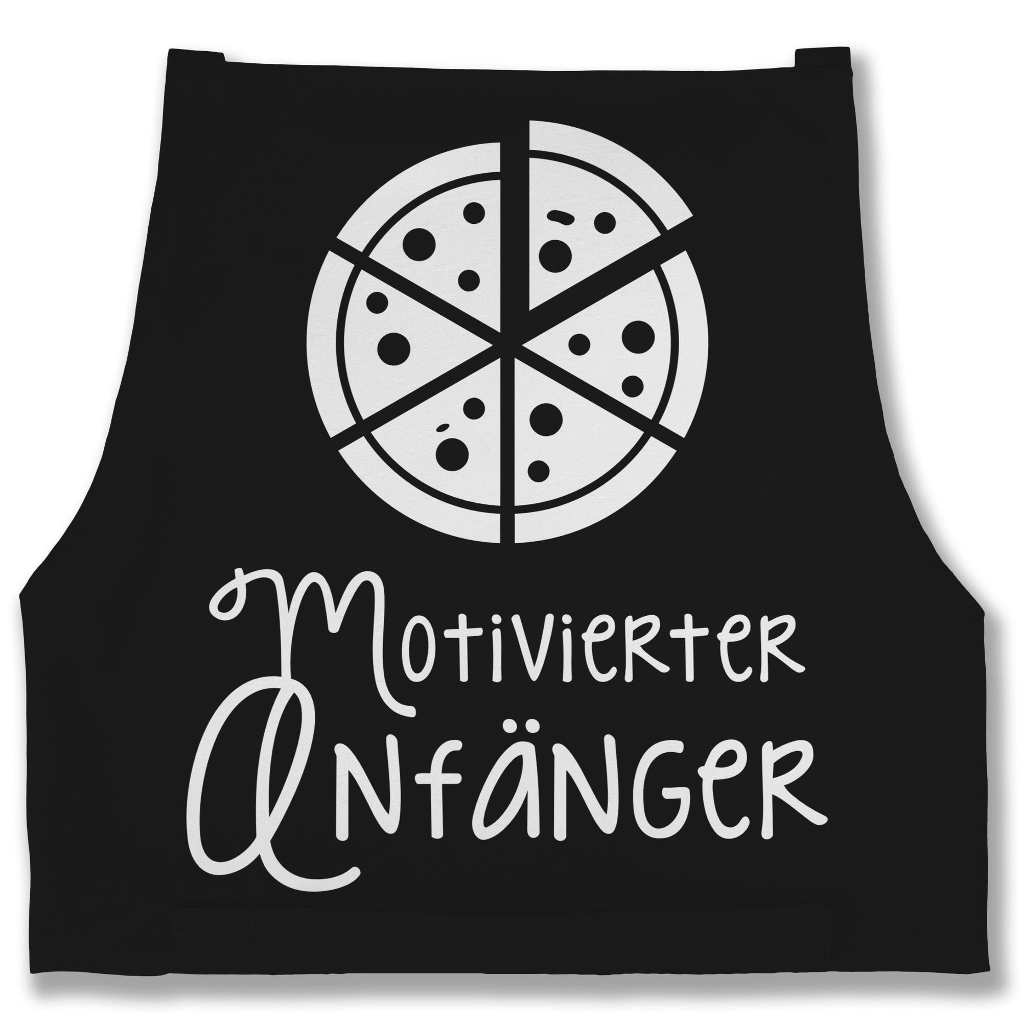Shirtracer Kochschürze Motiverter Anfänger Pizza, (1-tlg), Pizzaschürze Erw günstig online kaufen