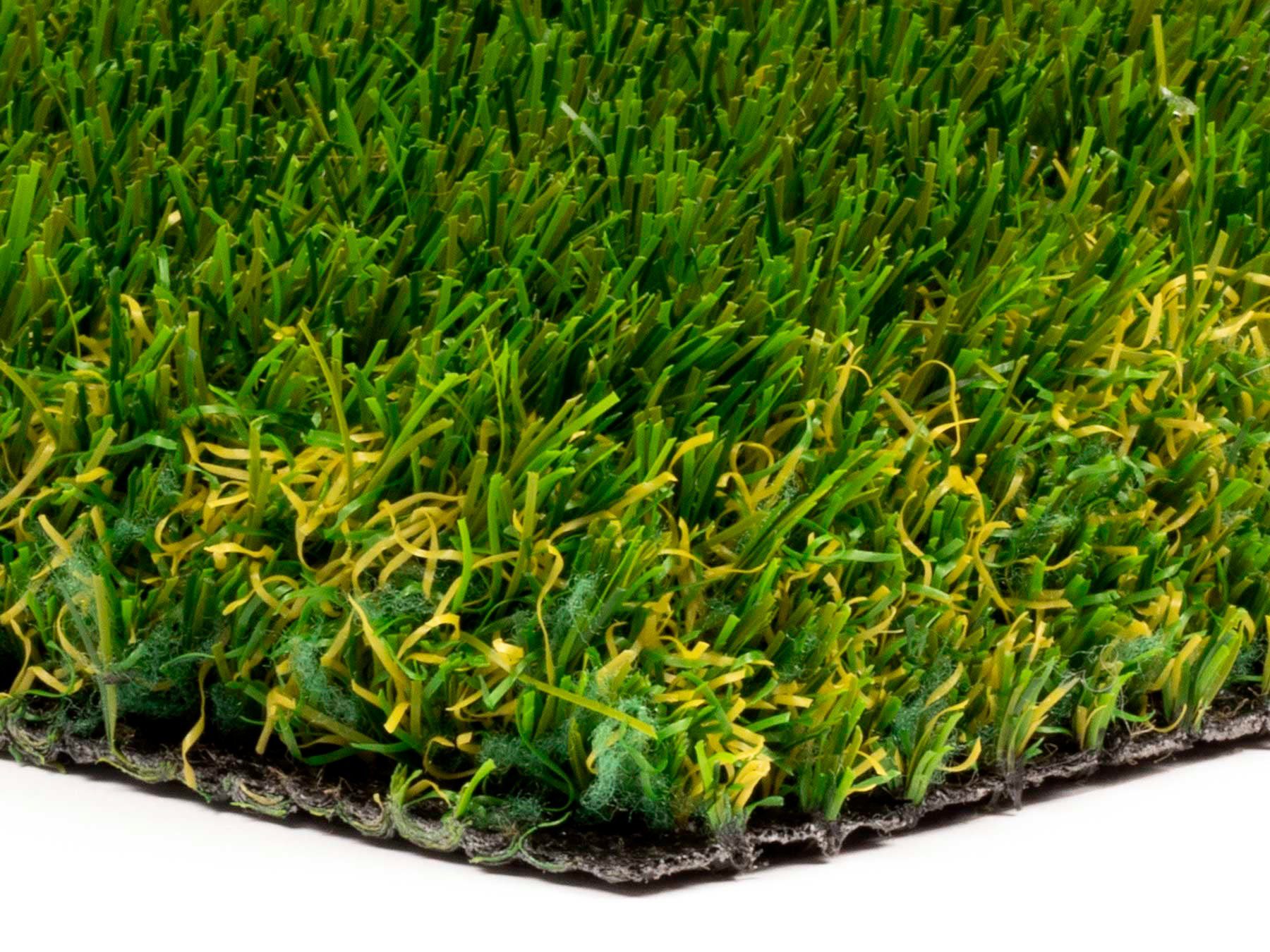 my home Kunstrasen Rasenteppich MERAN, Made in Netherlands, rechteckig, Höhe: 40 mm, natürliche Optik, wasserdurchlässig, für Balkon, Terrasse & Garten