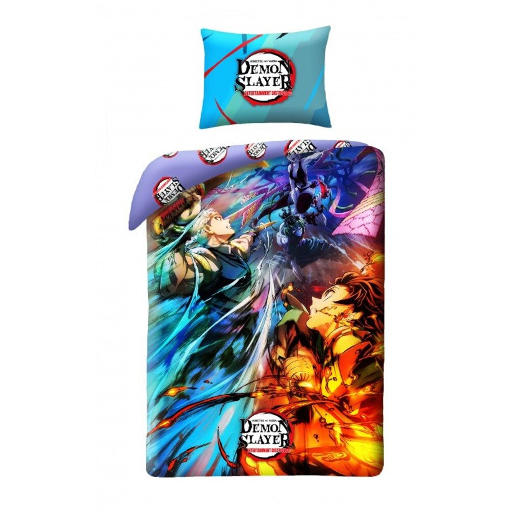 Halantex Bettwäsche Demon Slayer Bettwäsche 140 x 200 cm günstig online kaufen