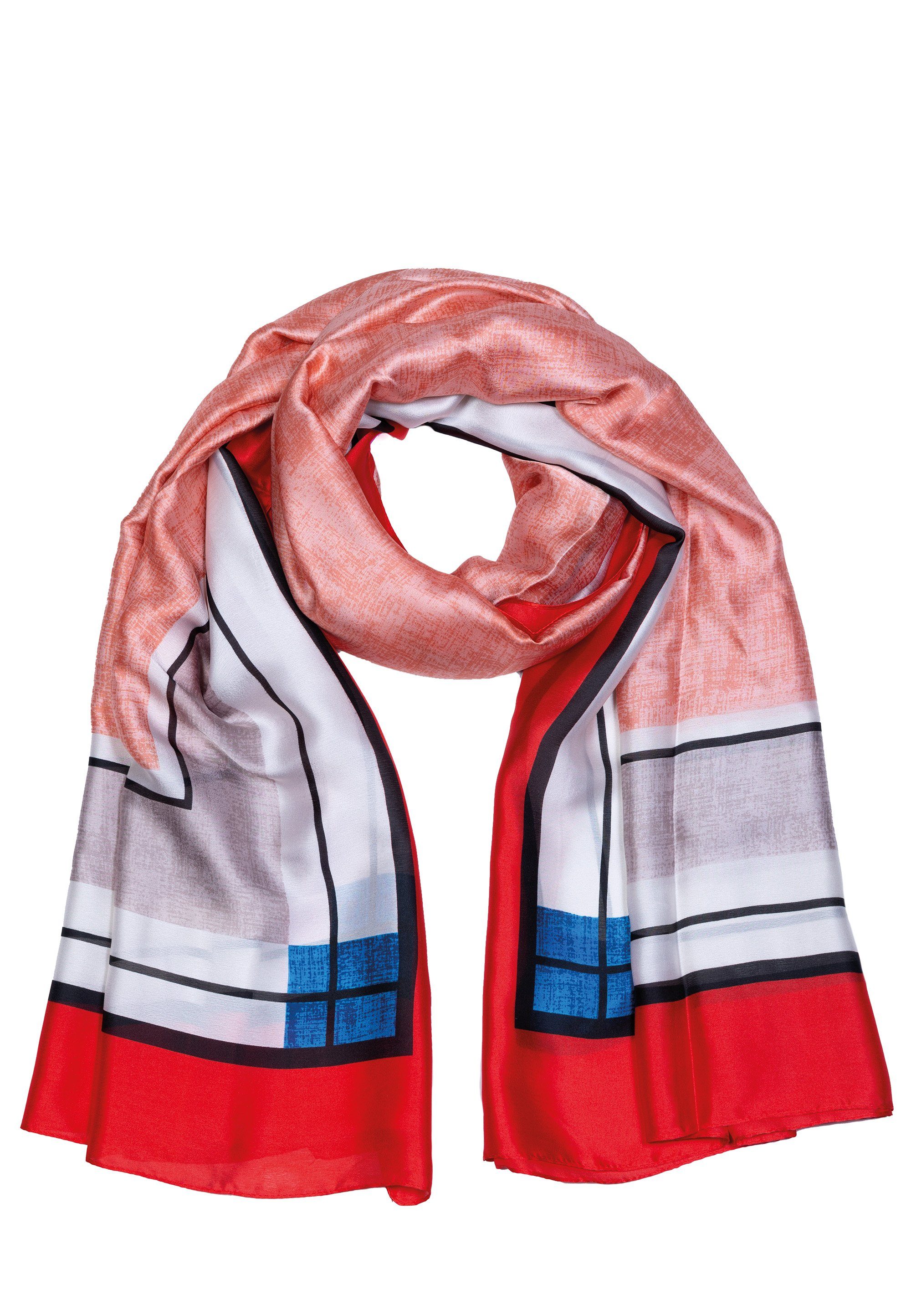 Schal "Vittoria" mit grafischem Design