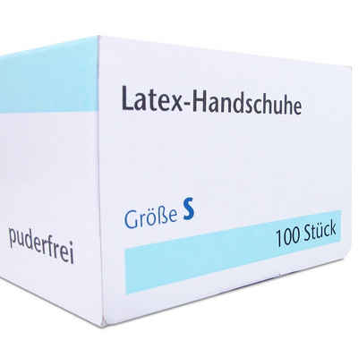 aktivmed Einweghandschuhe Latex (Packung, Stück) wasserdicht