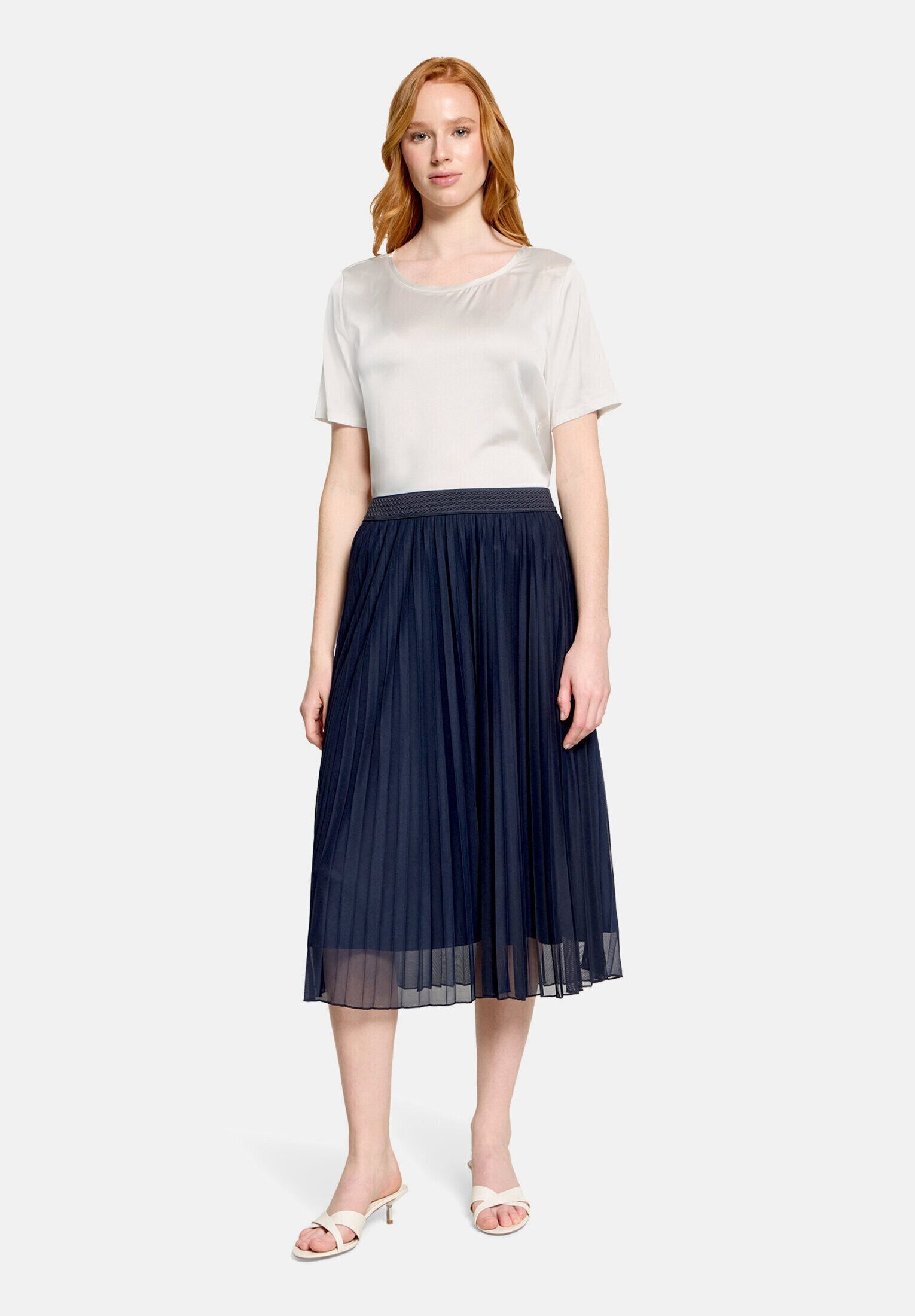 Betty Barclay Schlupfbluse Damen mit Rundhalsausschnitt