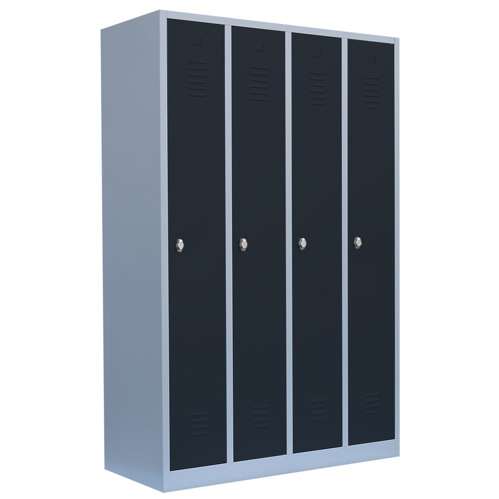 Steelboxx Spind Spind Garderobenschrank - 4 günstig online kaufen