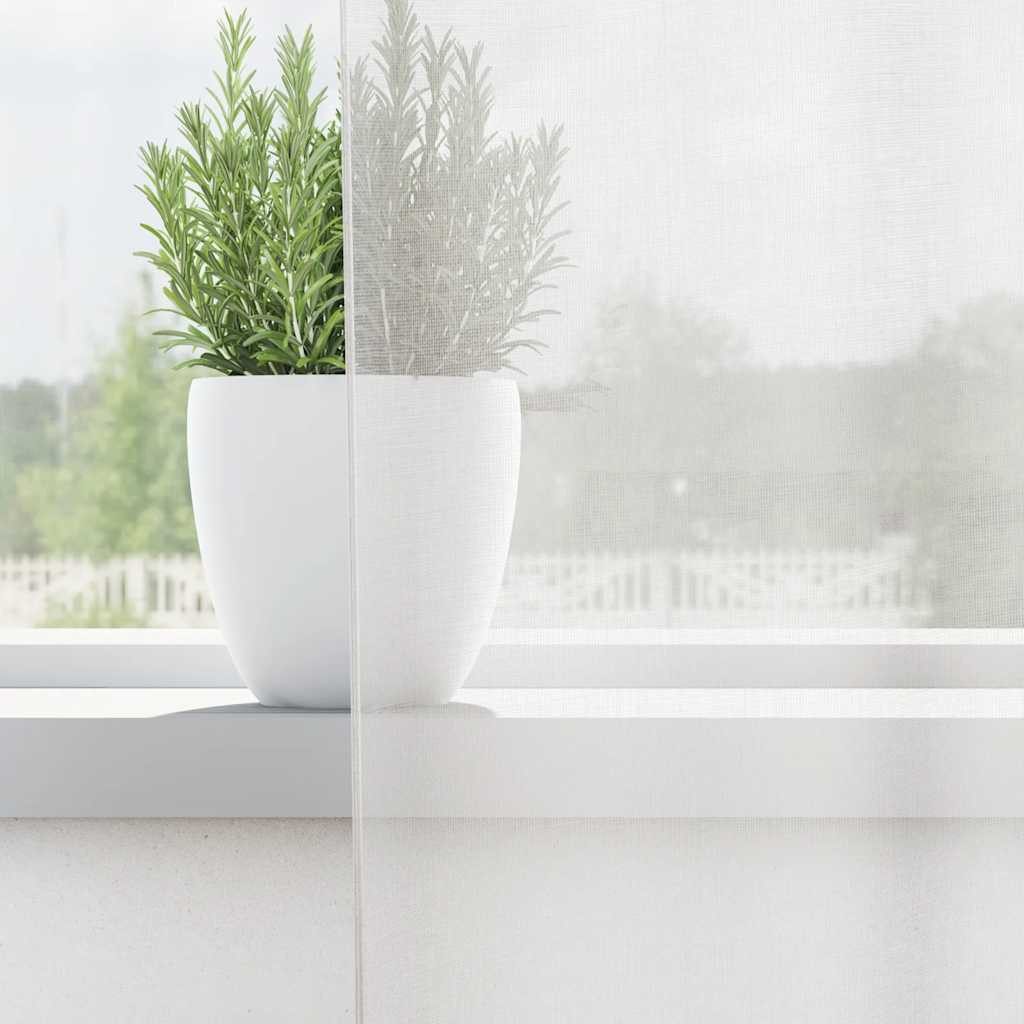 vidaXL Vorhang Voile Vorhänge mit Schlaufen 2 Stk. Weiß 140x260 cm (1 St) günstig online kaufen