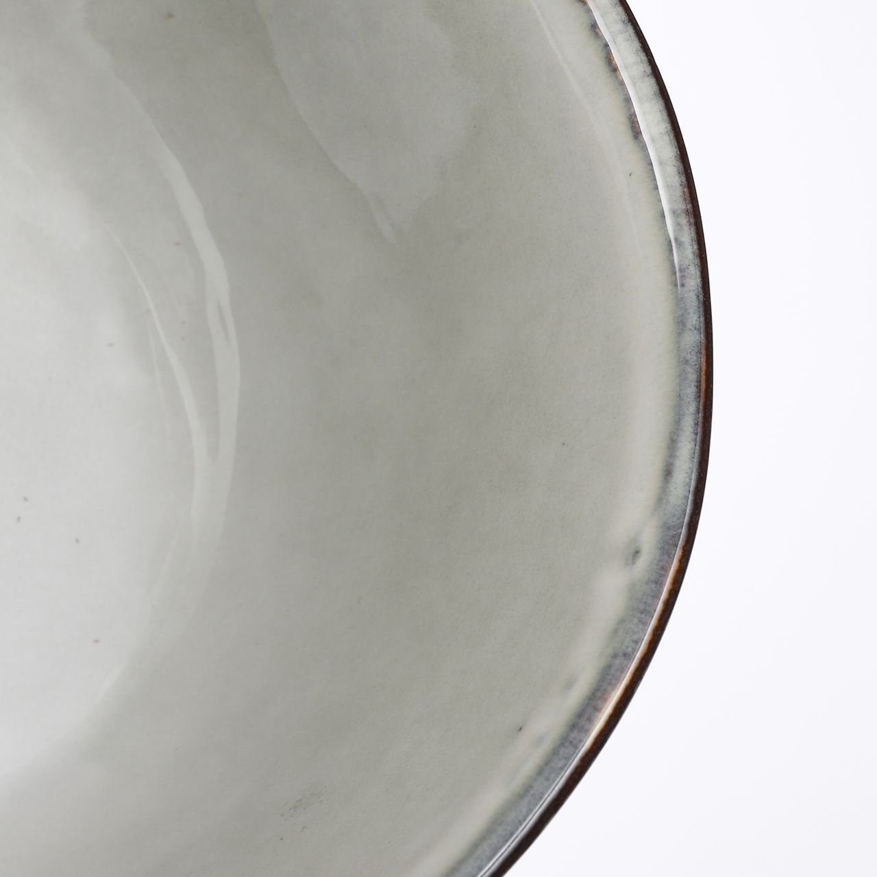 Mica Decorations Schale Mica Schale Tabo grau, Ø 14 cm x 6,5 cm, Keramik