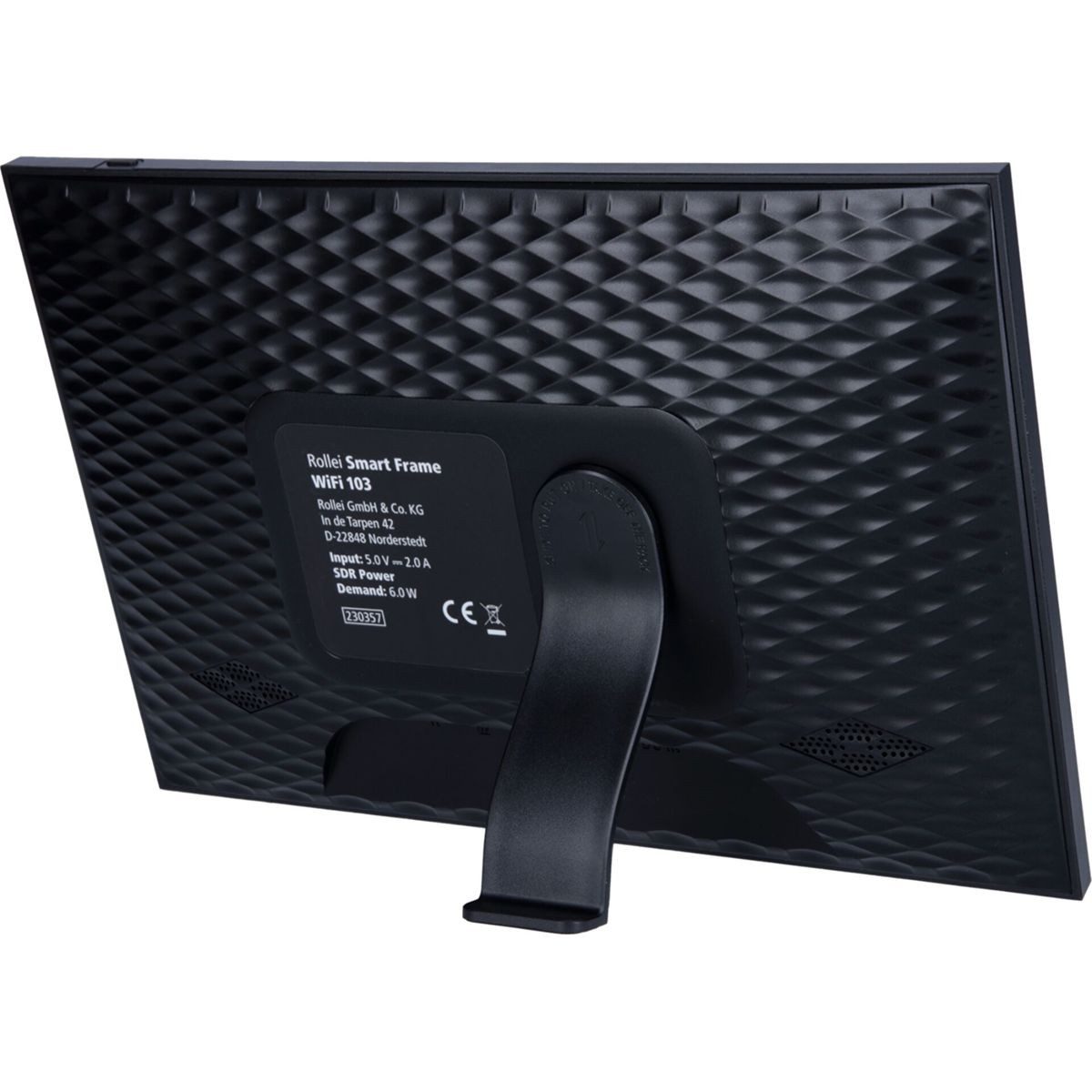 Rollei Smart Frame WiFi 103 schwarz 1280x800 Pixel Digitaler Bilderrahmen – Bild 4 von 5