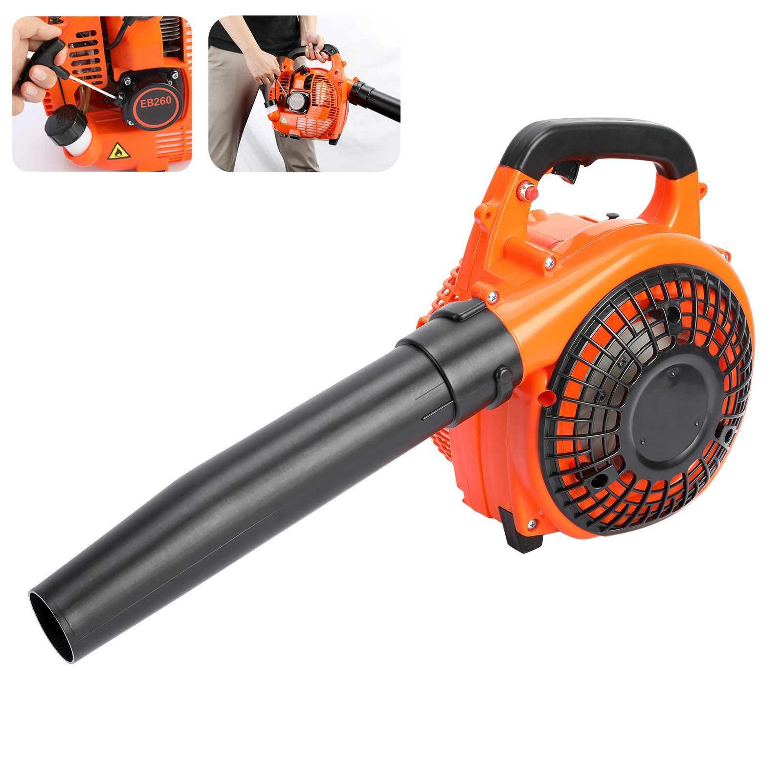 Rutaqian Benzin-Laubbläser Laubbläser Schnurlos Leistungsstarker Motor Benz günstig online kaufen