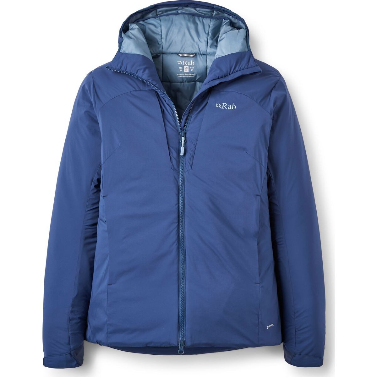 Rab Steppjacke Xenair Alpine Jacket Wmns Warmer, atmungsaktiver und anpassungsfähiger Hoodie mit