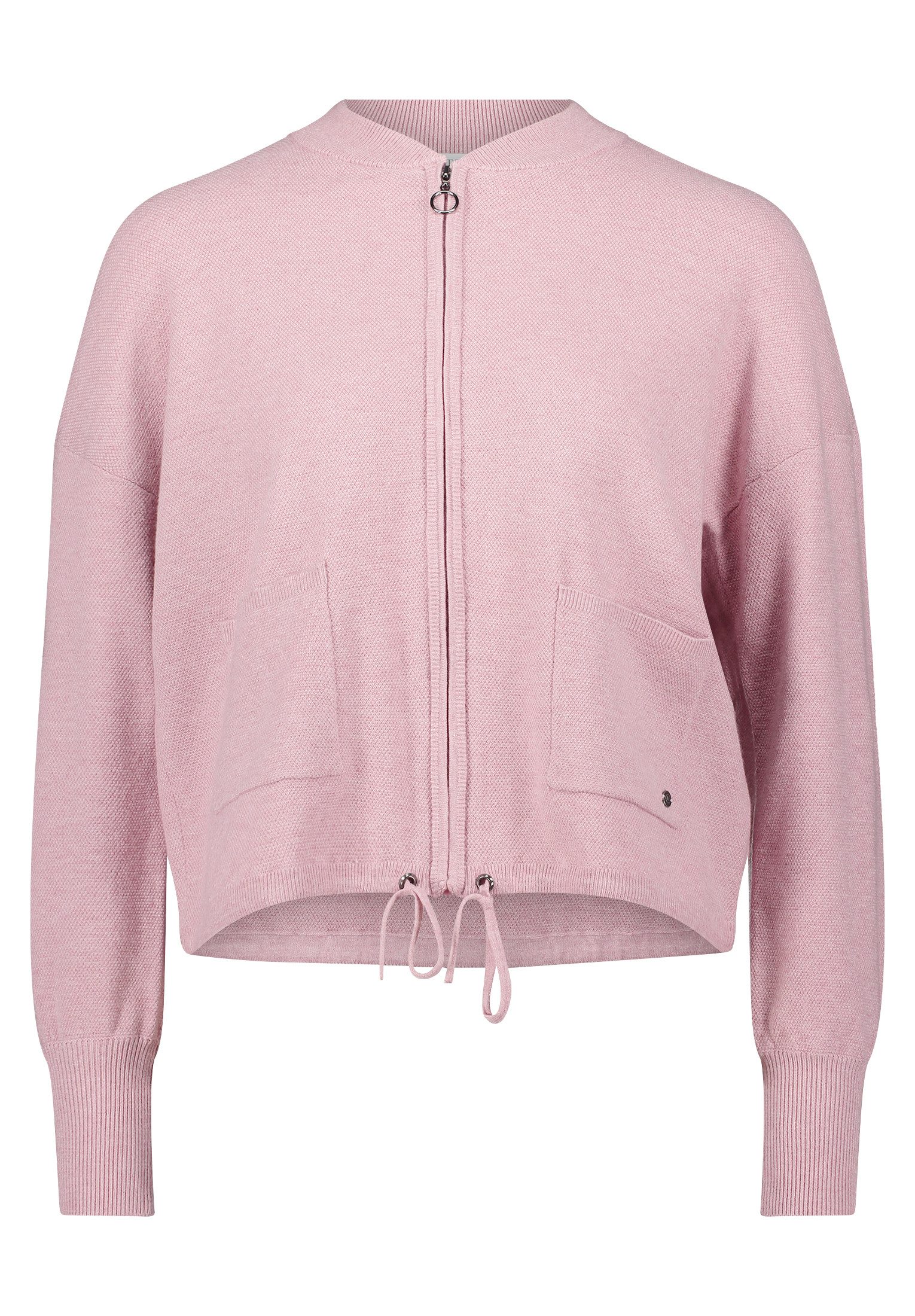 Betty&Co Strickjacke Damen Strick-Cardigan mit Reißverschluss (1-tlg) Struk günstig online kaufen