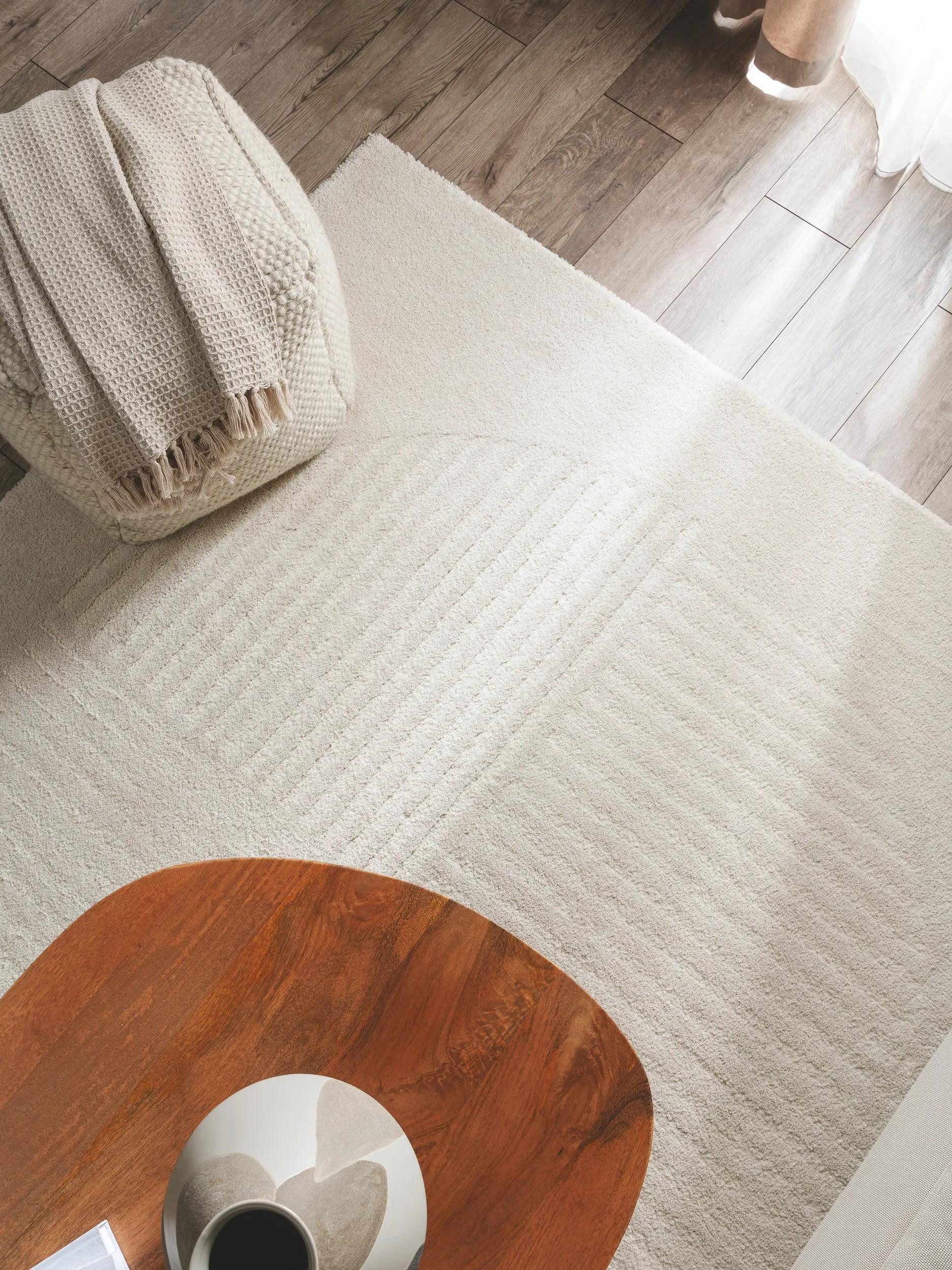 benuta Teppich Tacoma, rechteckig, Höhe: 21 mm, Teppich Wohnzimmer, Schlafzimmer, Esszimmer, Flur, Kunstfaser, Cozy