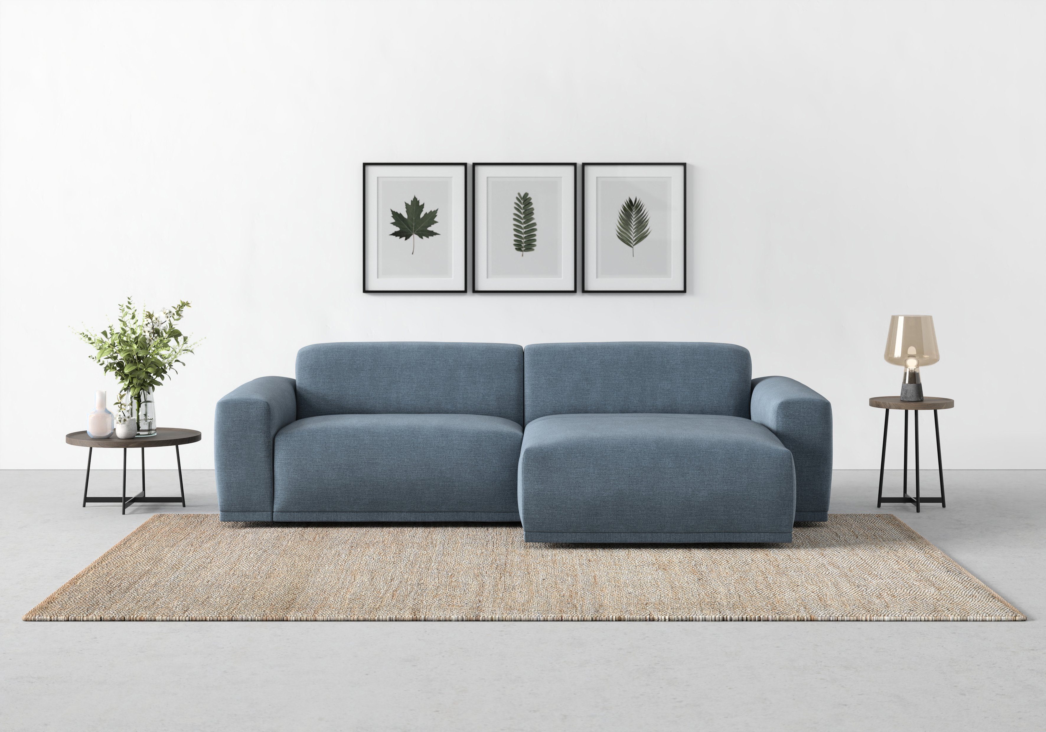 TRENDMANUFAKTUR Ecksofa Braga, mit hochwertigem Kaltschaum, günstig online kaufen