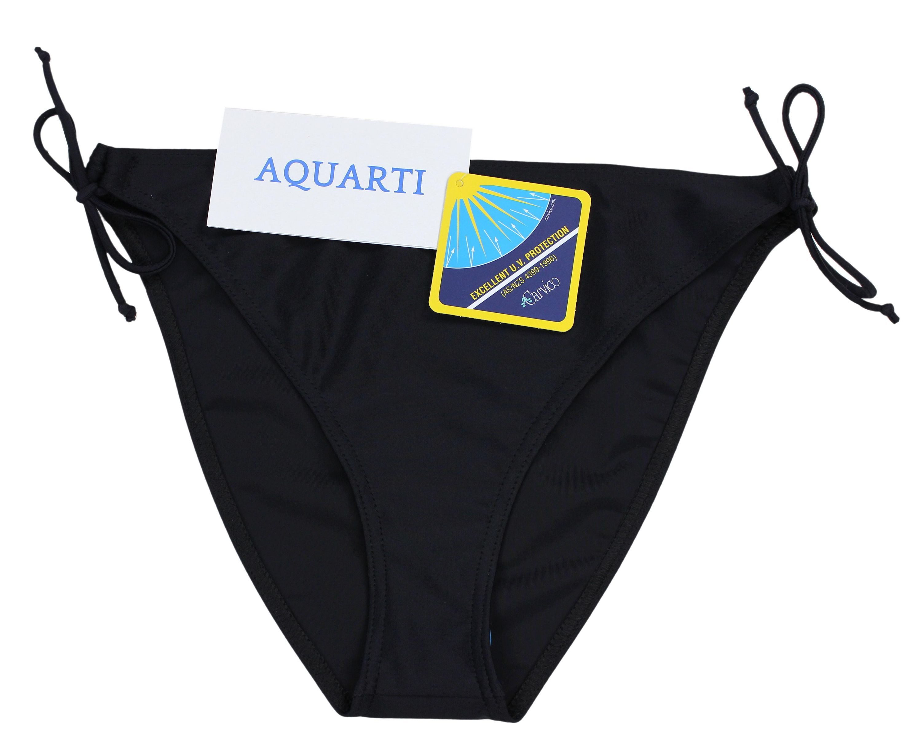 Aquarti Bikini-Hose Aquarti Damen Bikinihose Seitlich Gebunden Bikinislip Höschen – Bild 4 von 5