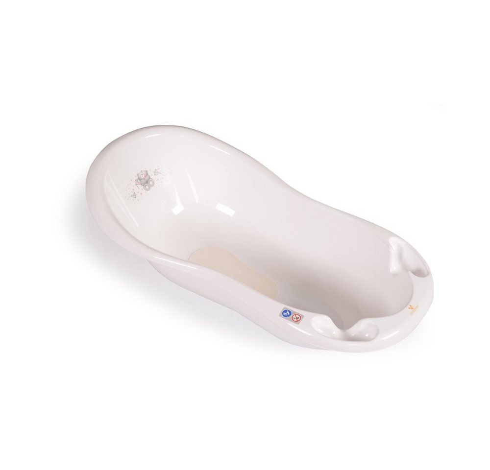 Thumbnail - Cangaroo Babybadewanne Baby Badewanne Bär 100 cm 2138, Wasserablauf, Antirutschmatte, Ablage