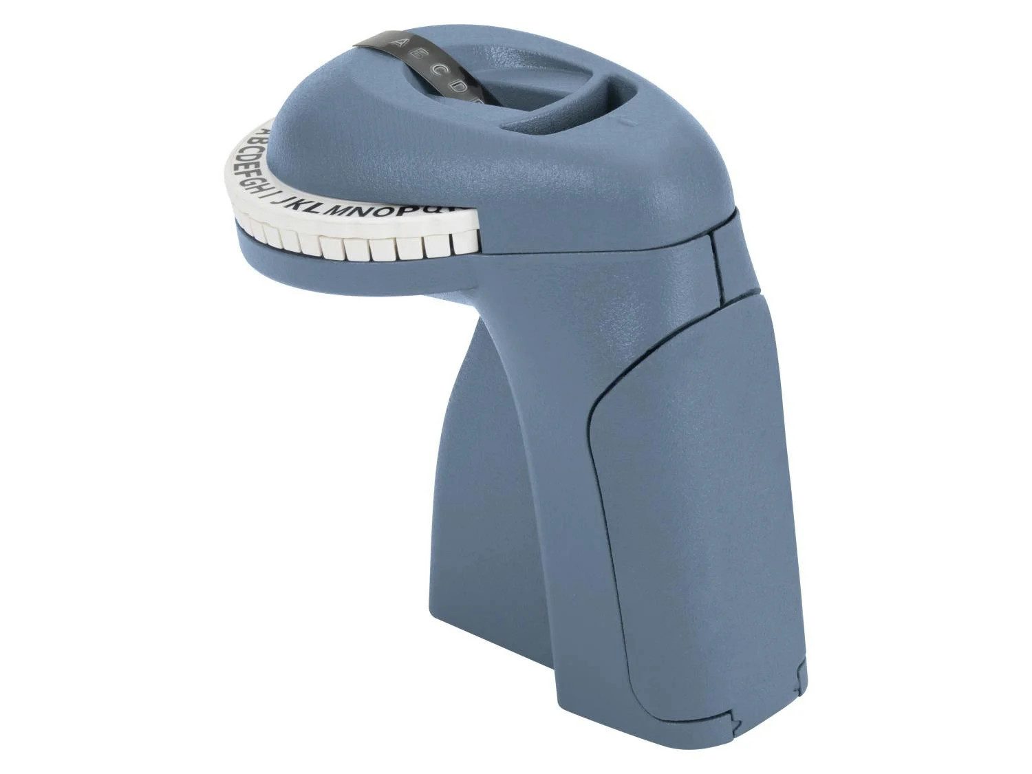 Crelando Crelando Etiketten Prägegerät inkl. 9 mm Klebeband Etikettendrucker, (Mechanisches Etiketten Prägegerät mit Klebeband)