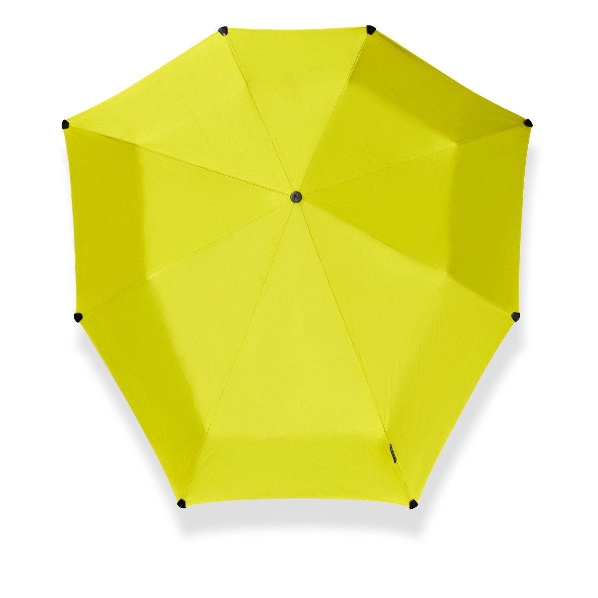 Mini 28 Verdeck - 91x91 ca, Taschenregenschirm lang, Automatic gefaltet Neongelb Taschenschirm offen Farbwahl, cm senz cm