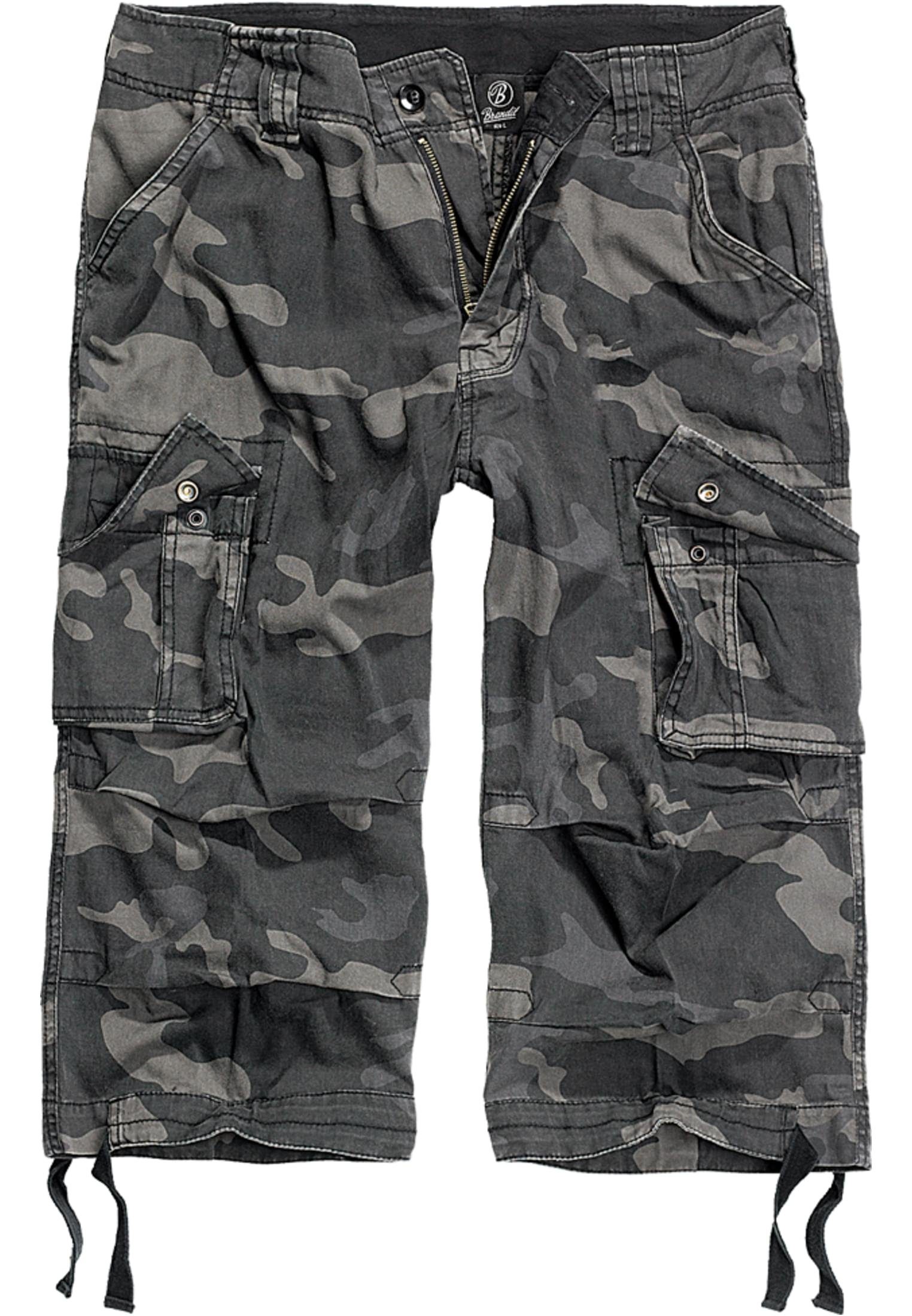 Shorts Brandit Cargo Herren Stoffhose (1-tlg) darkcamo 3/4 Legend Urban