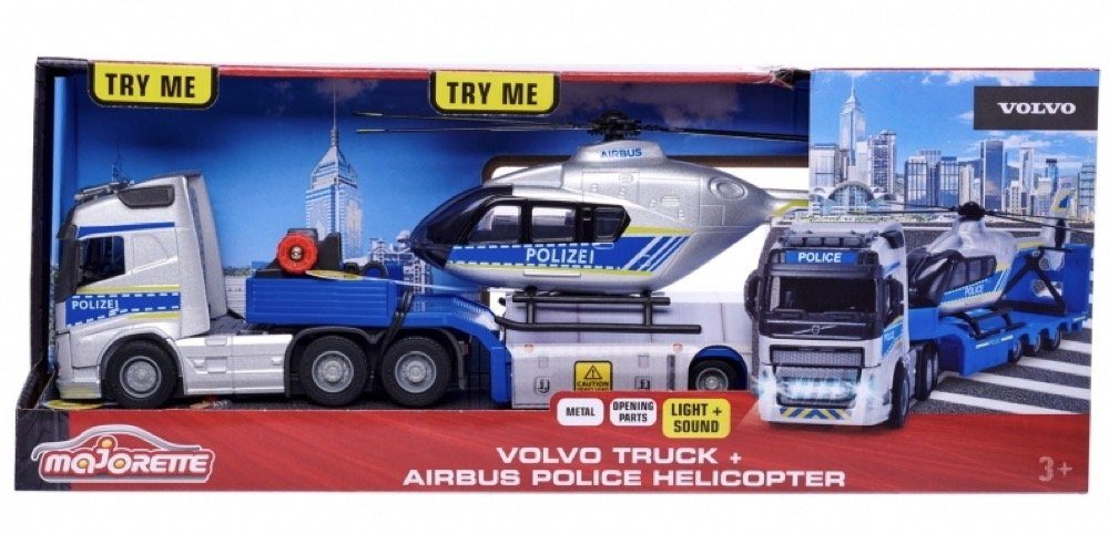 majORETTE Spielzeug-Polizei Grand Series Volvo Truck günstig online kaufen