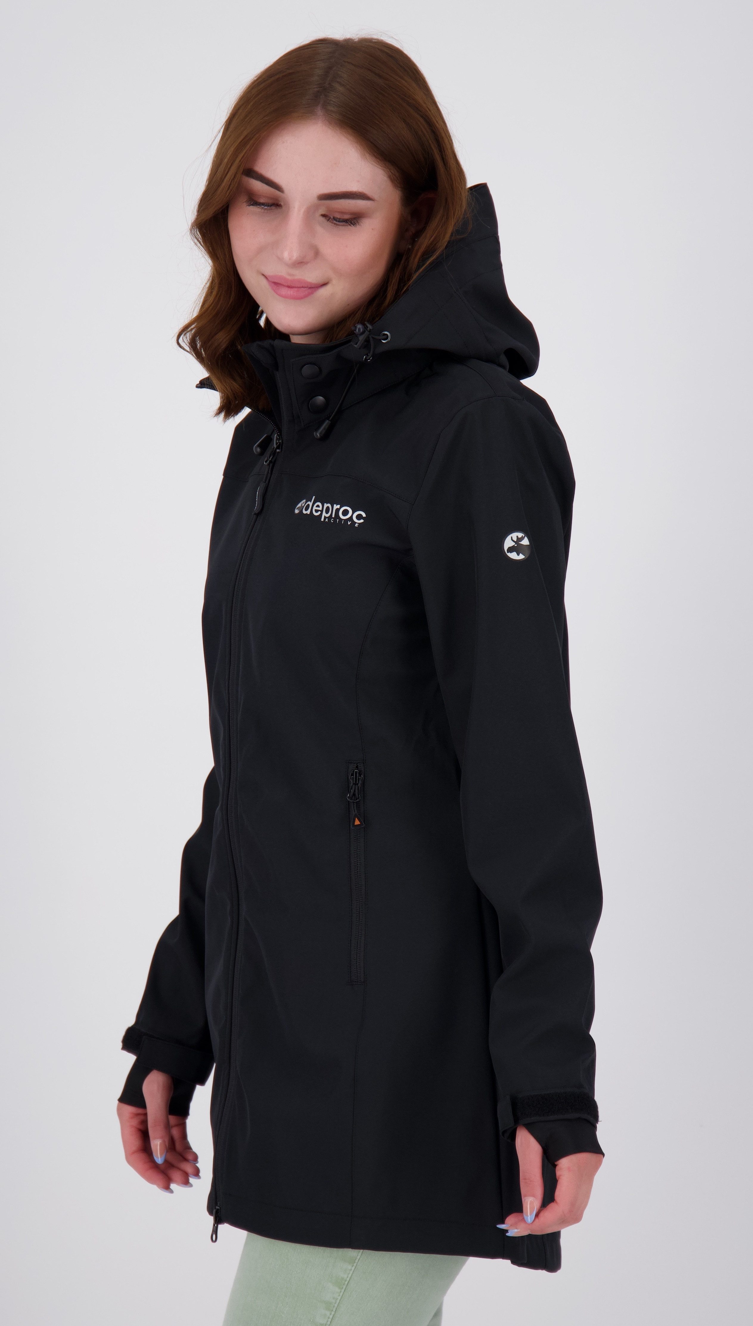 DEPROC Active Softshellmantel CAVELL LONG WOMEN günstig online kaufen