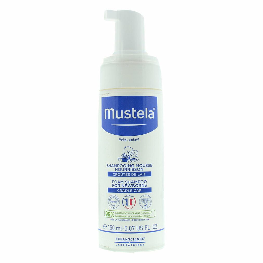 Mustela Leave-in Pflege Foam Shampoo For Newborns