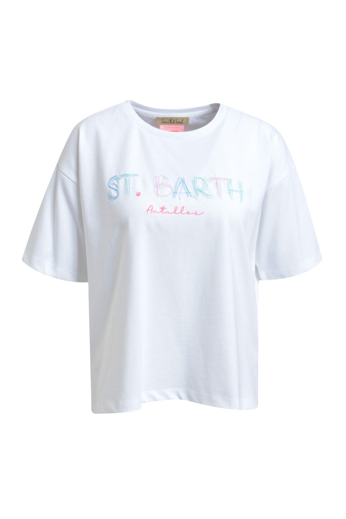 Smith & Soul Kurzarmshirt BOXY T-SHIRT WORDING