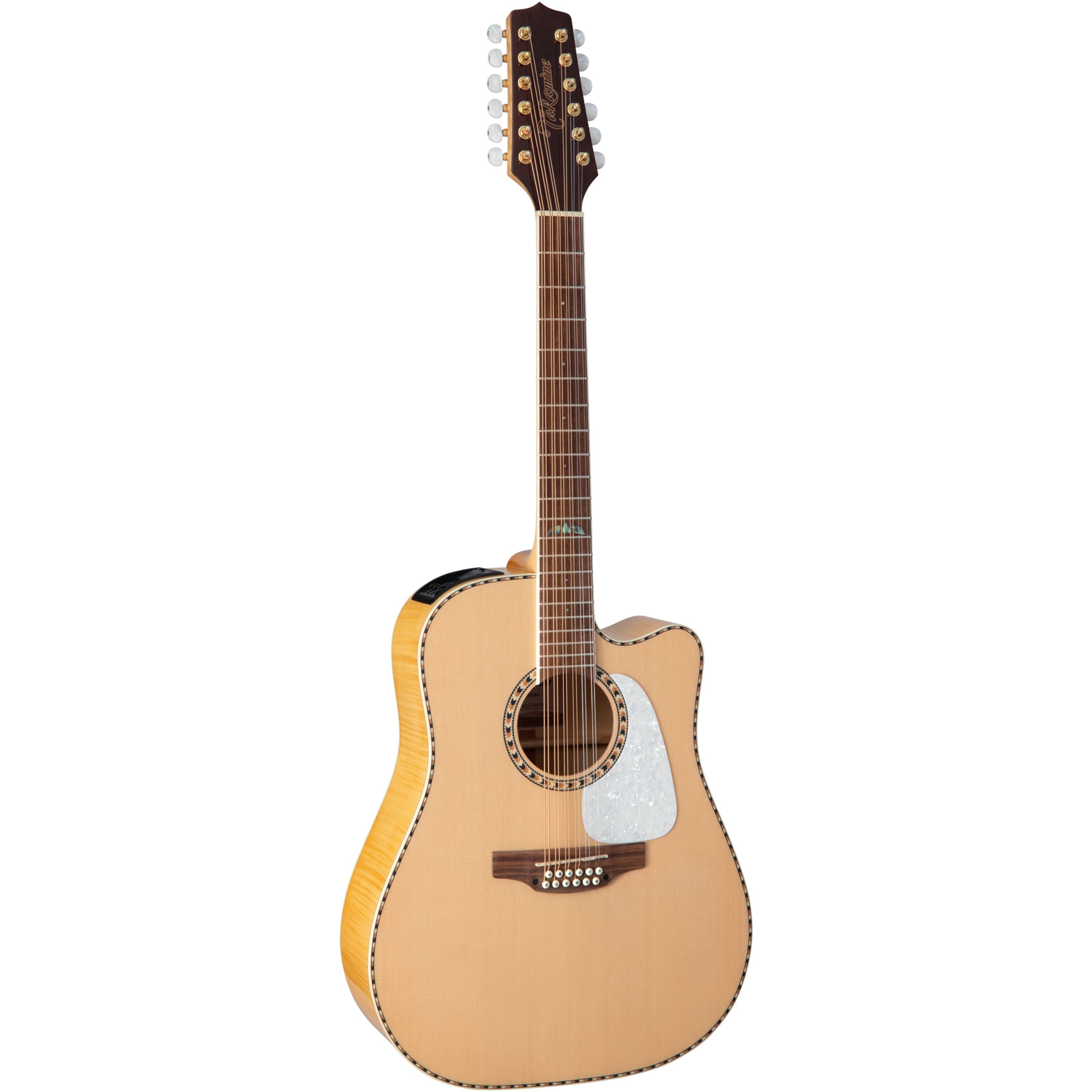 Takamine Westerngitarre, Westerngitarren, 12-Saiter Gitarren, GD74CE-12U NAT - 12 Saiter Westerngitarre