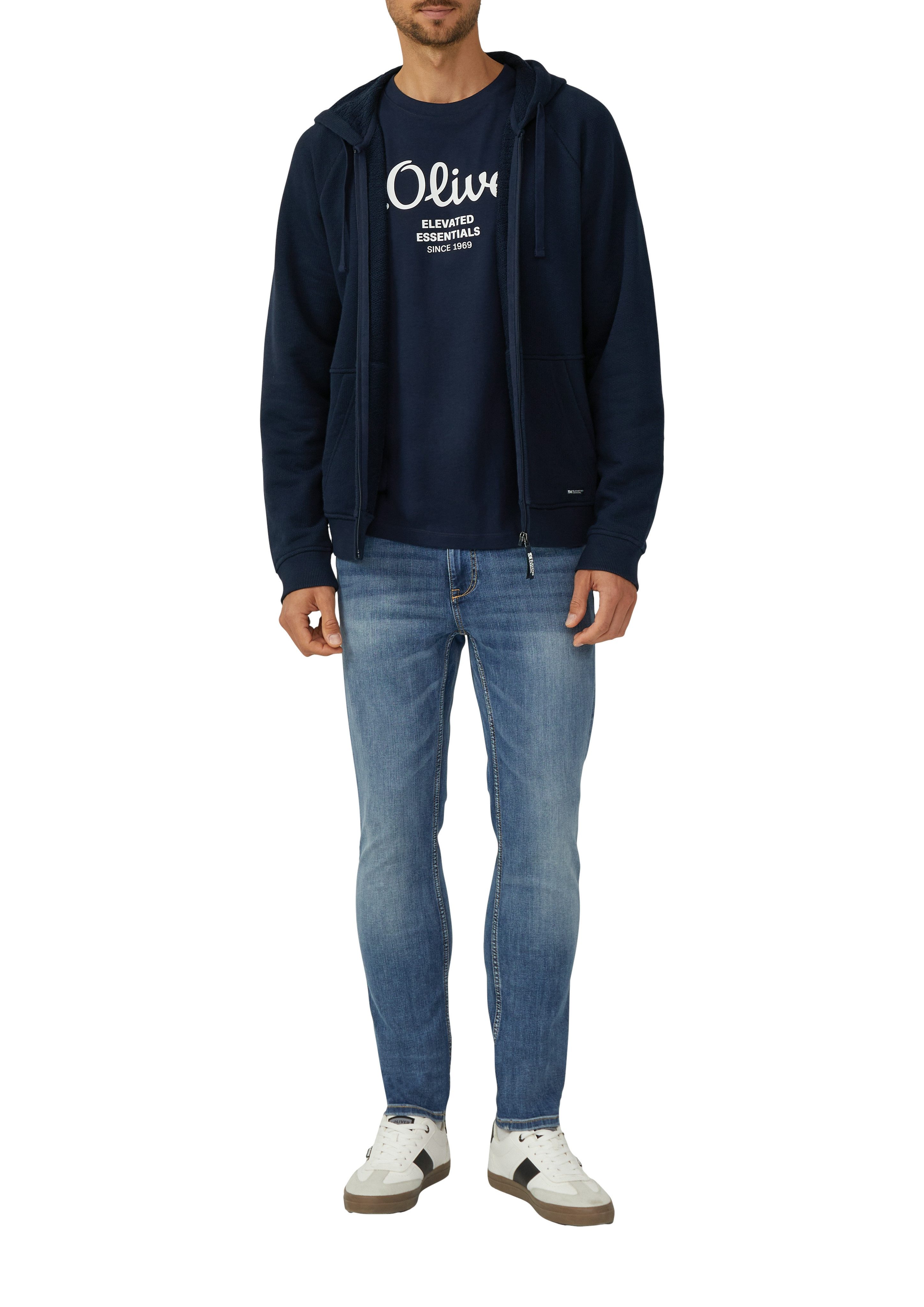 s.Oliver T-Shirt (2-tlg) mit großen Logo-Print, günstig online kaufen