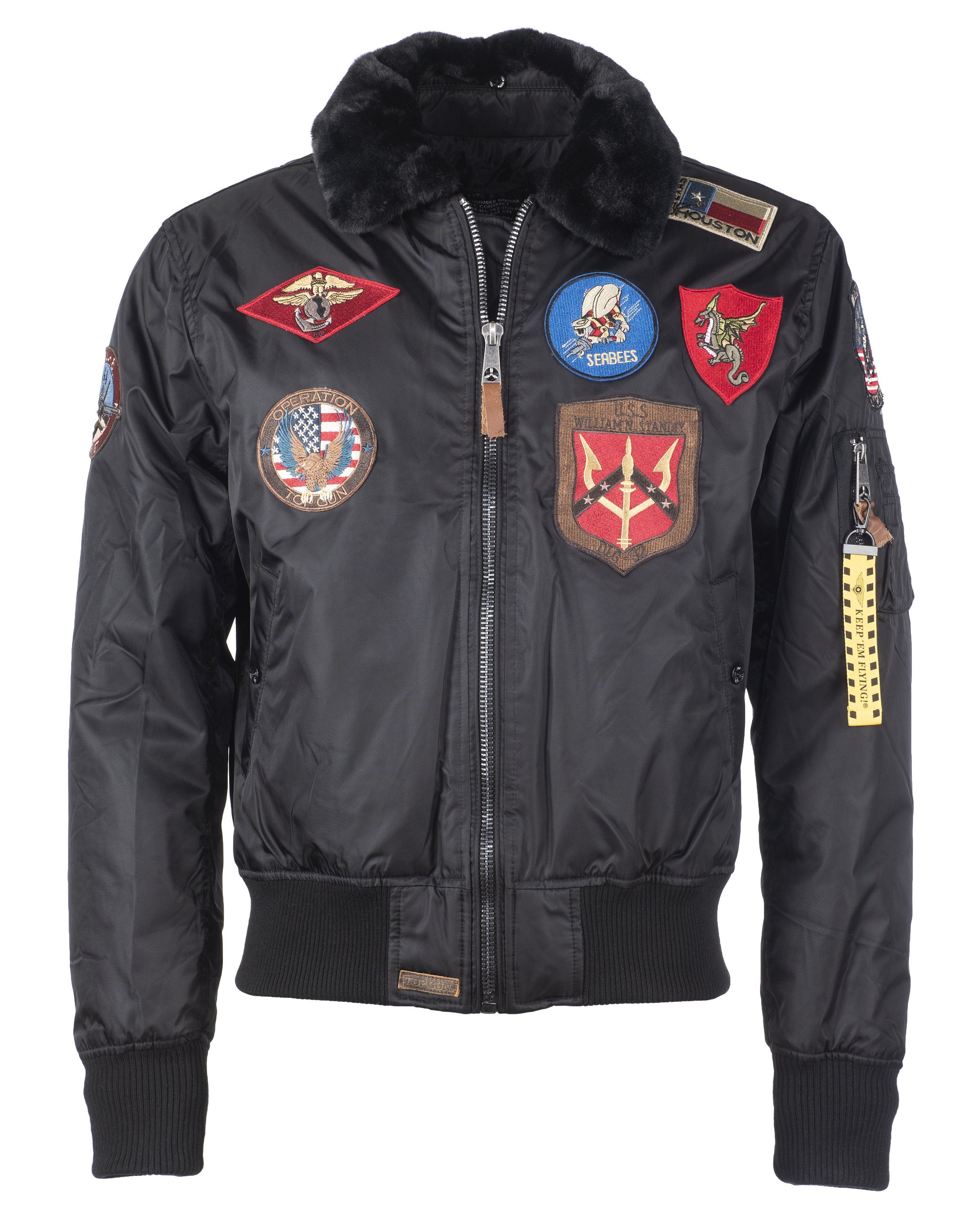 TOP GUN Bomberjacke TG20192047 black | Übergangsjacken