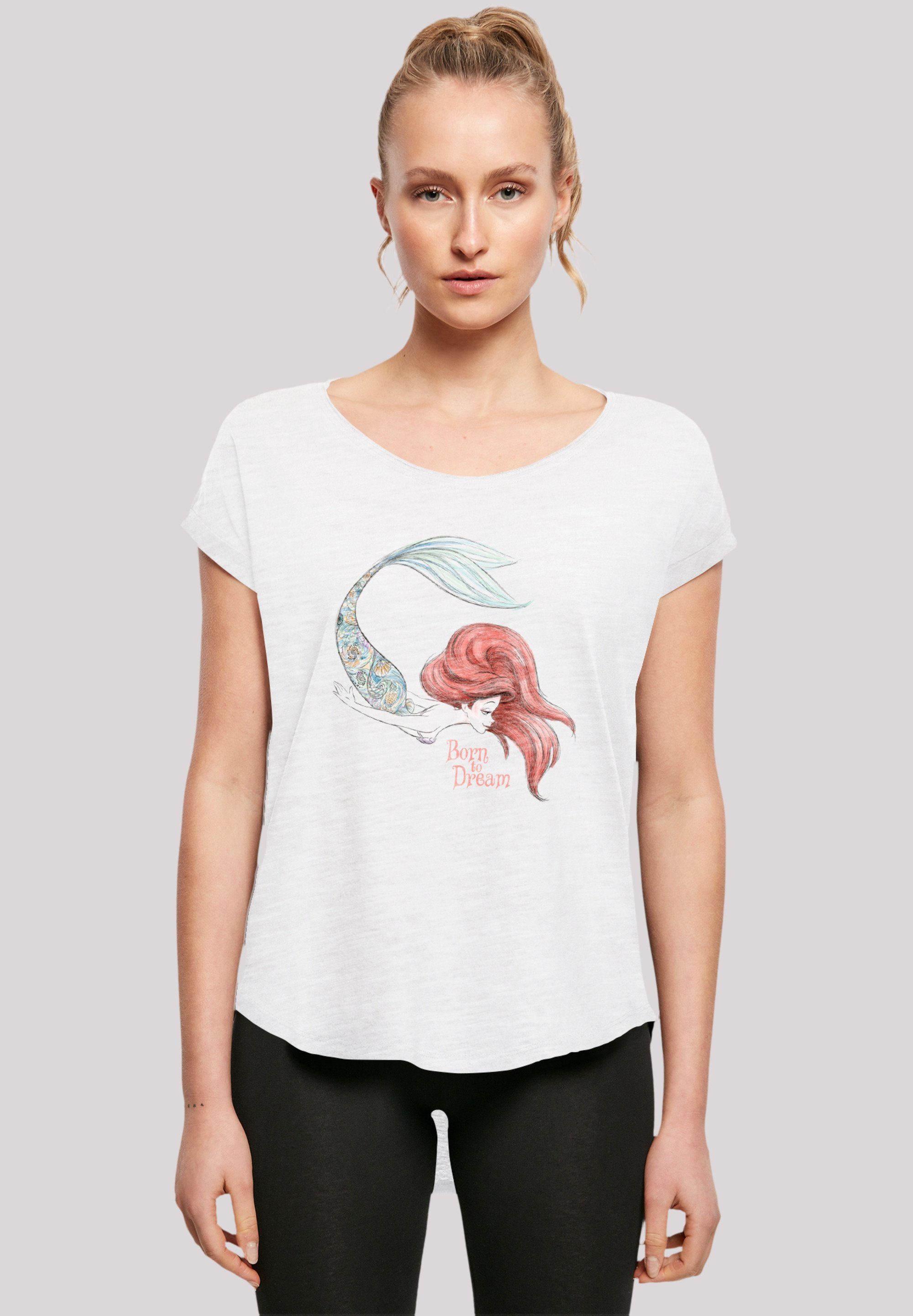 Dream T-Shirt To Born Meerjungfrau die Arielle Disney Premium F4NT4STIC Qualität