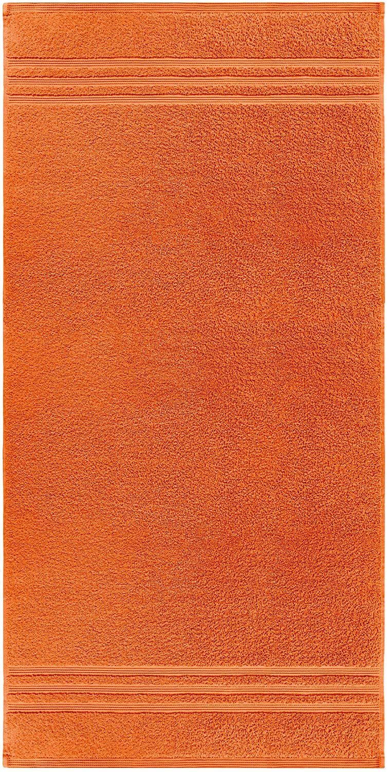 Orange Clementinen Lashuma cm 50x100 Orange Set Handtuch Frottee, Flauschiges Handtücher Set London, (2-tlg),