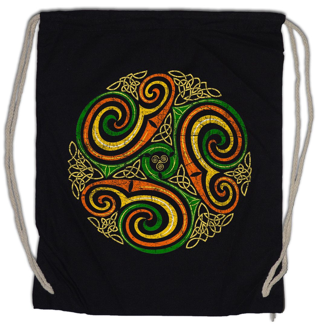 Urban Backwoods Turnbeutel Celtic Circle Turnbeutel Kelten Celts Keltischer Kreis Knoten Knot (1-tlg), Cross Kreuz Symbol Tribal