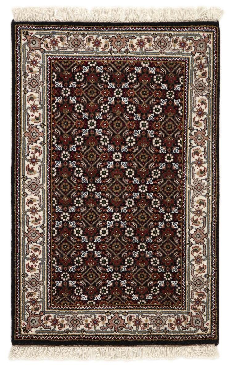 Orientteppich Indo Täbriz 61x98 Handgeknüpfter Orientteppich, Nain Trading, rechteckig, Höhe: 12 mm