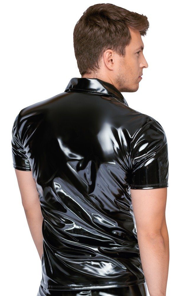 - Shirttop (2XL,L,M,S,XL) Level Poloshirt Lack Level Black aus - Black