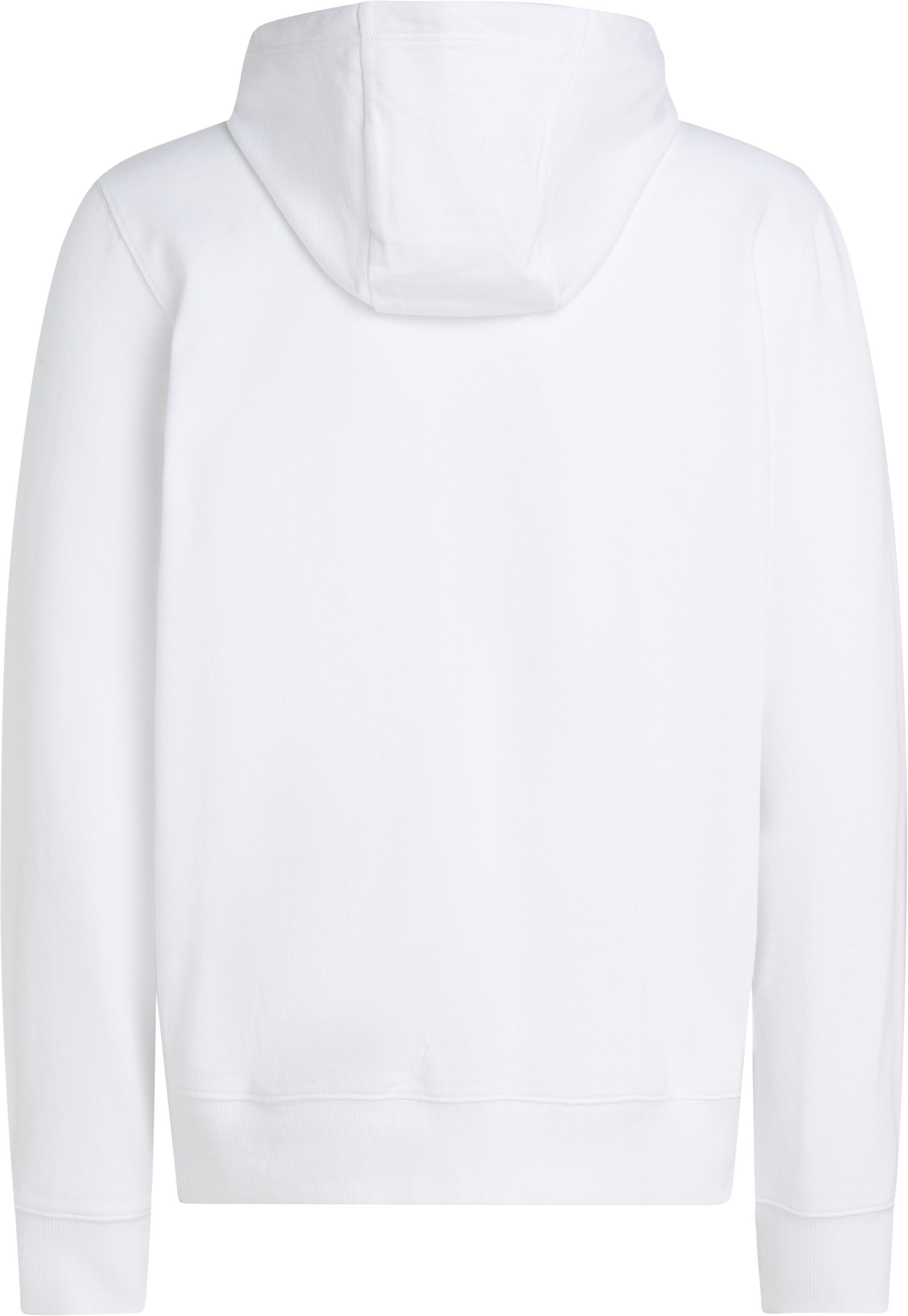 Tommy Hilfiger Hoodie OUTLINE FLAG SCRIPT HOODIE mit kontrastfarbener Stickerei – Bild 5 von 5