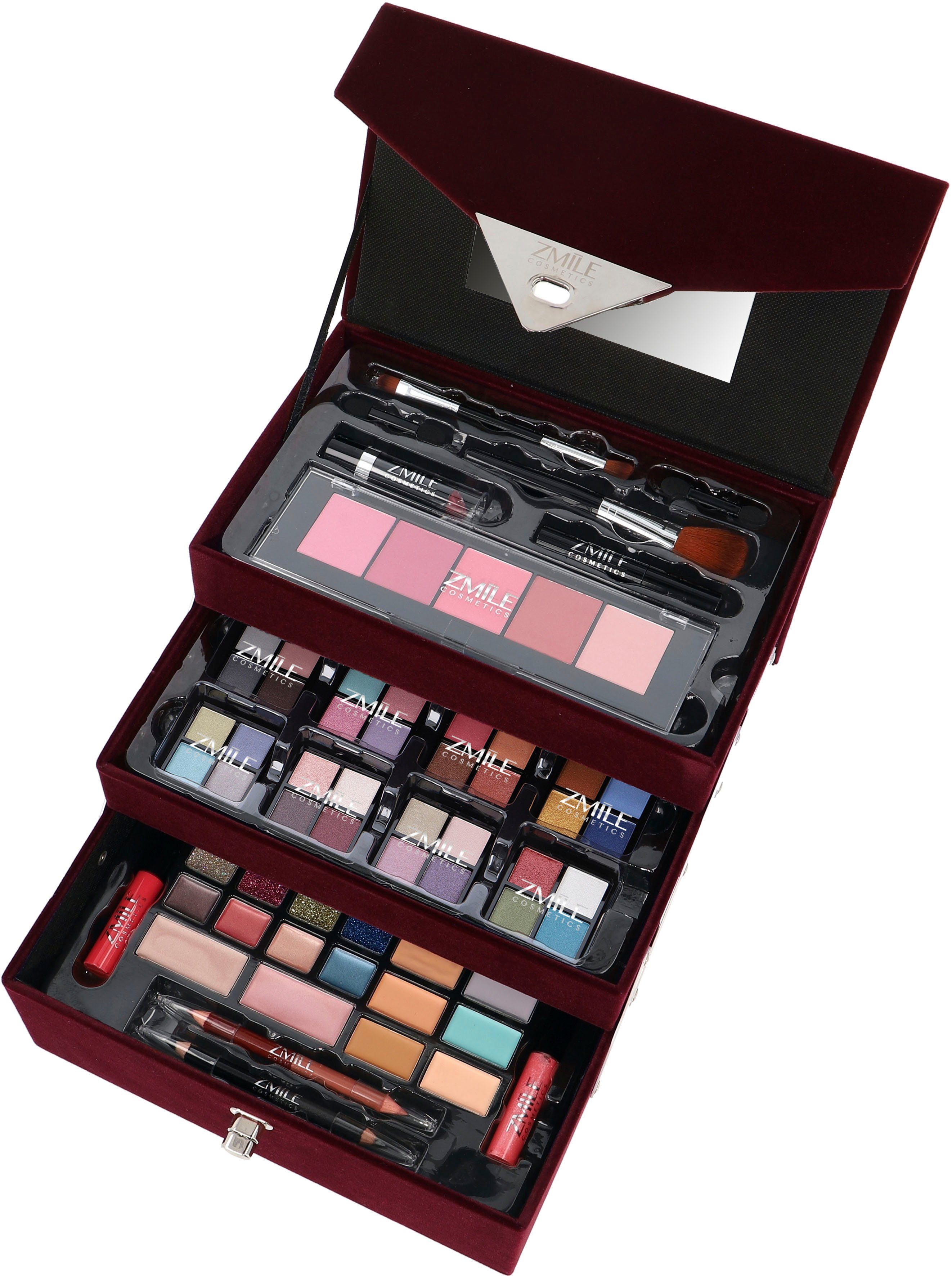 ZMILE COSMETICS Schmink-Koffer Beauty Case Velvety, 74-tlg., Vielseitig für günstig online kaufen