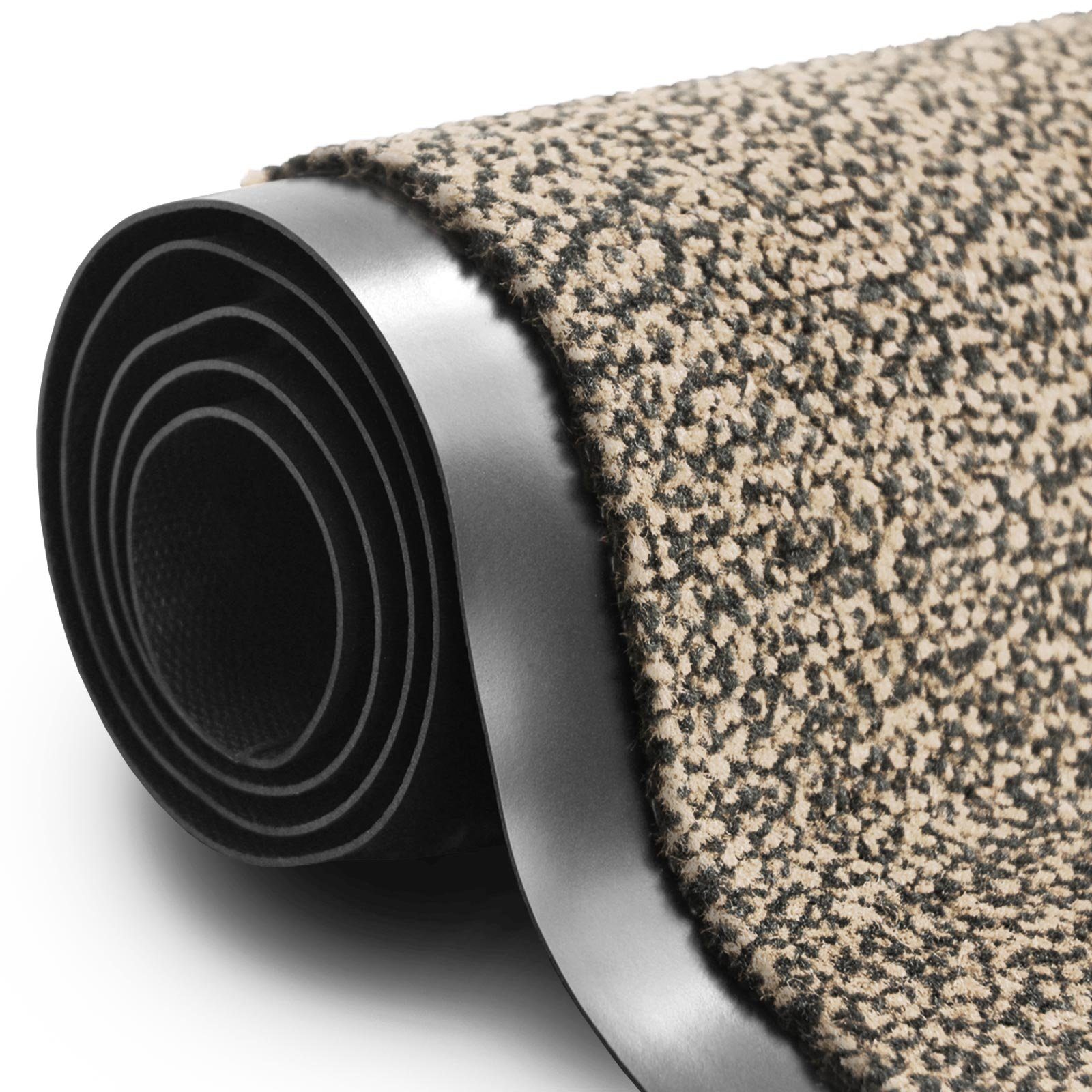 Karat Fußmatte Karat, Sauberlaufmatte, viele Farben & Größen, aus Polypropylen, Rechteckig, Höhe: 7 mm, Schmutzfangmatte