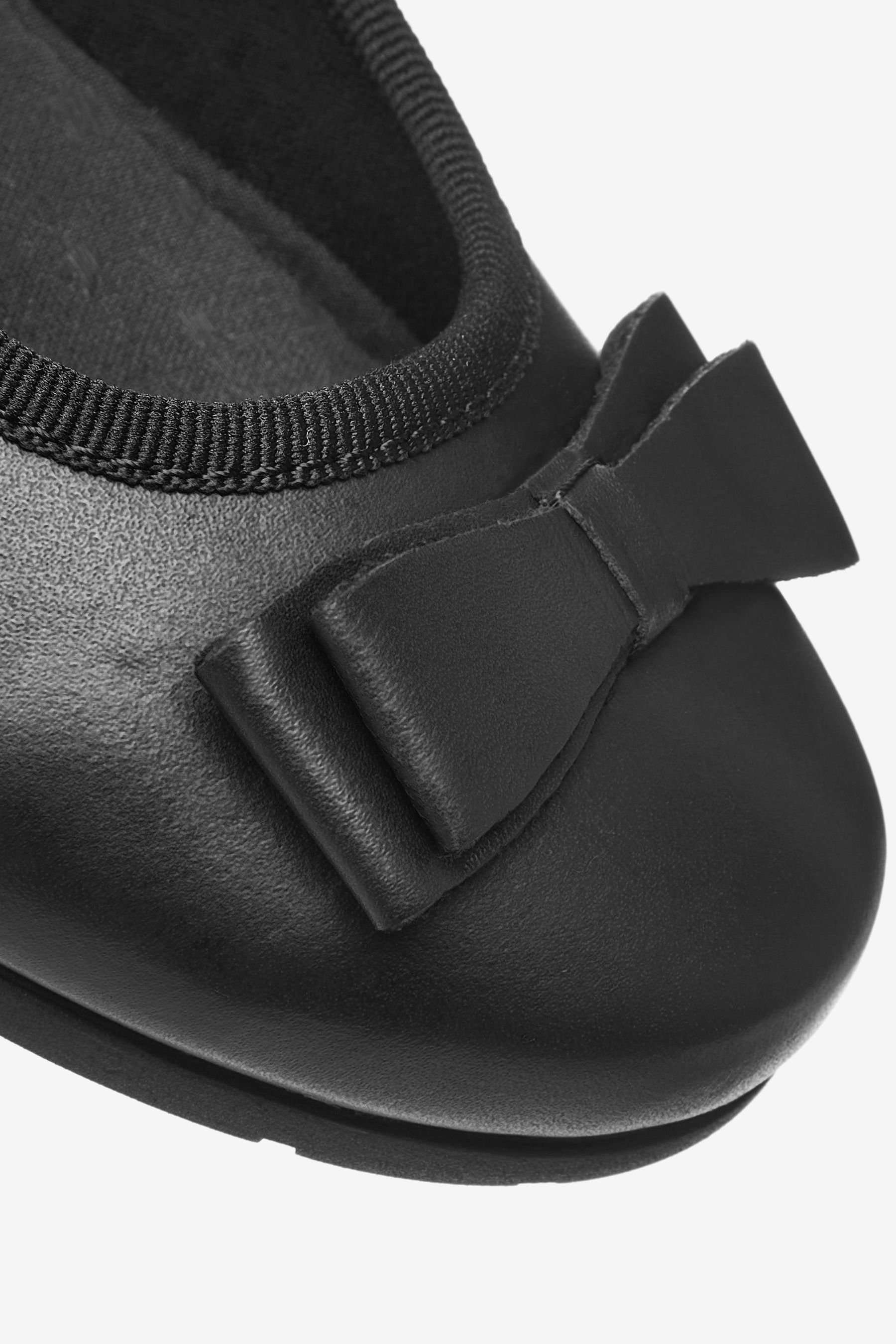 Next Mary-Jane-Schulschuhe aus Leder mit Schleife Mary-Jane-Schuhe (1-tlg)