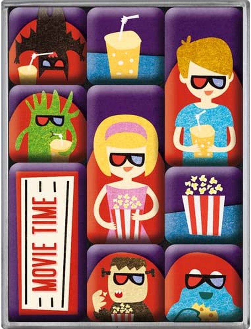 Nostalgic-Art Magnet 9tlg. Magnetset - Movie Time