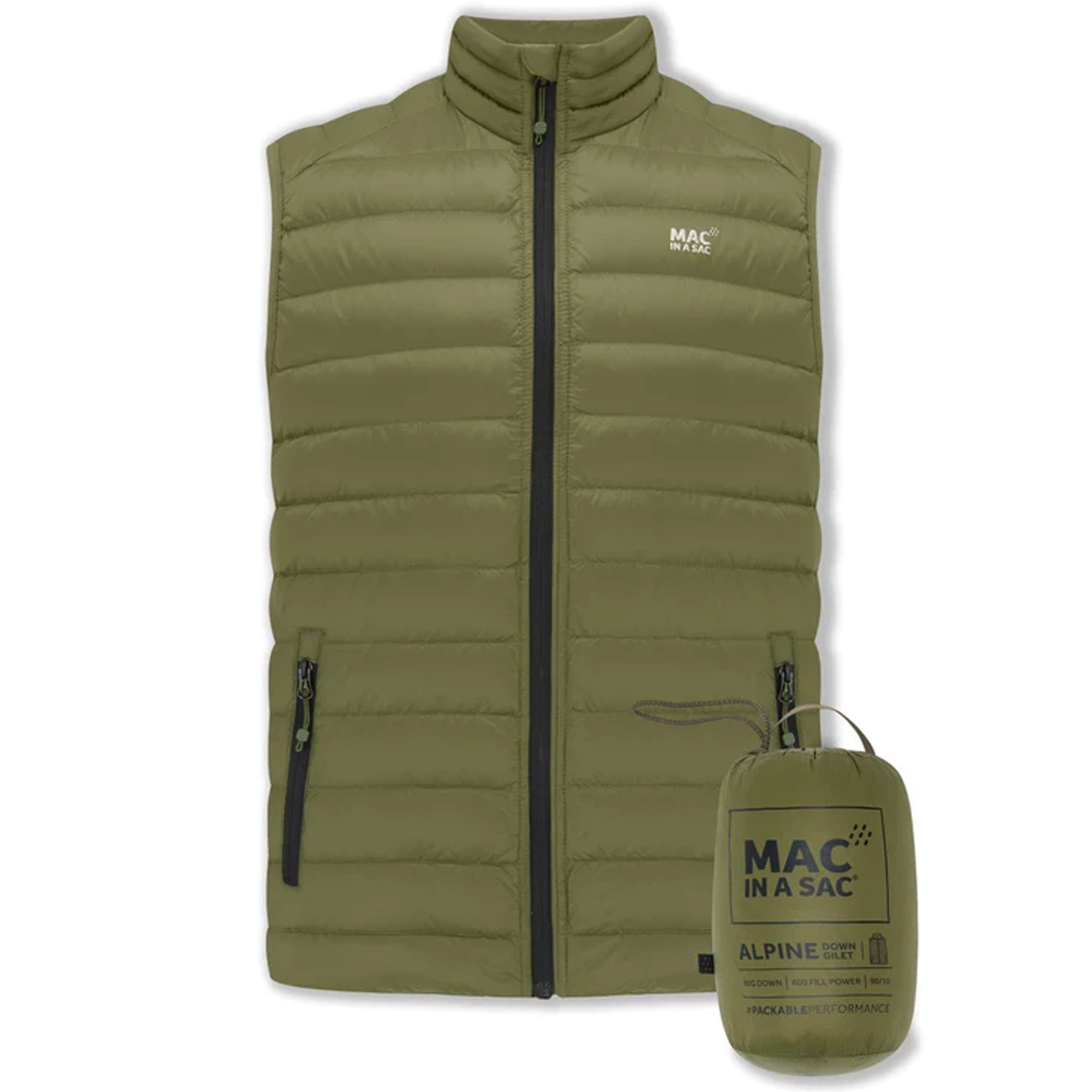 MIAS Daunenweste MAC IN A SAC Mens Alpine Gilet - Daunenweste Herren mit Packbeutel