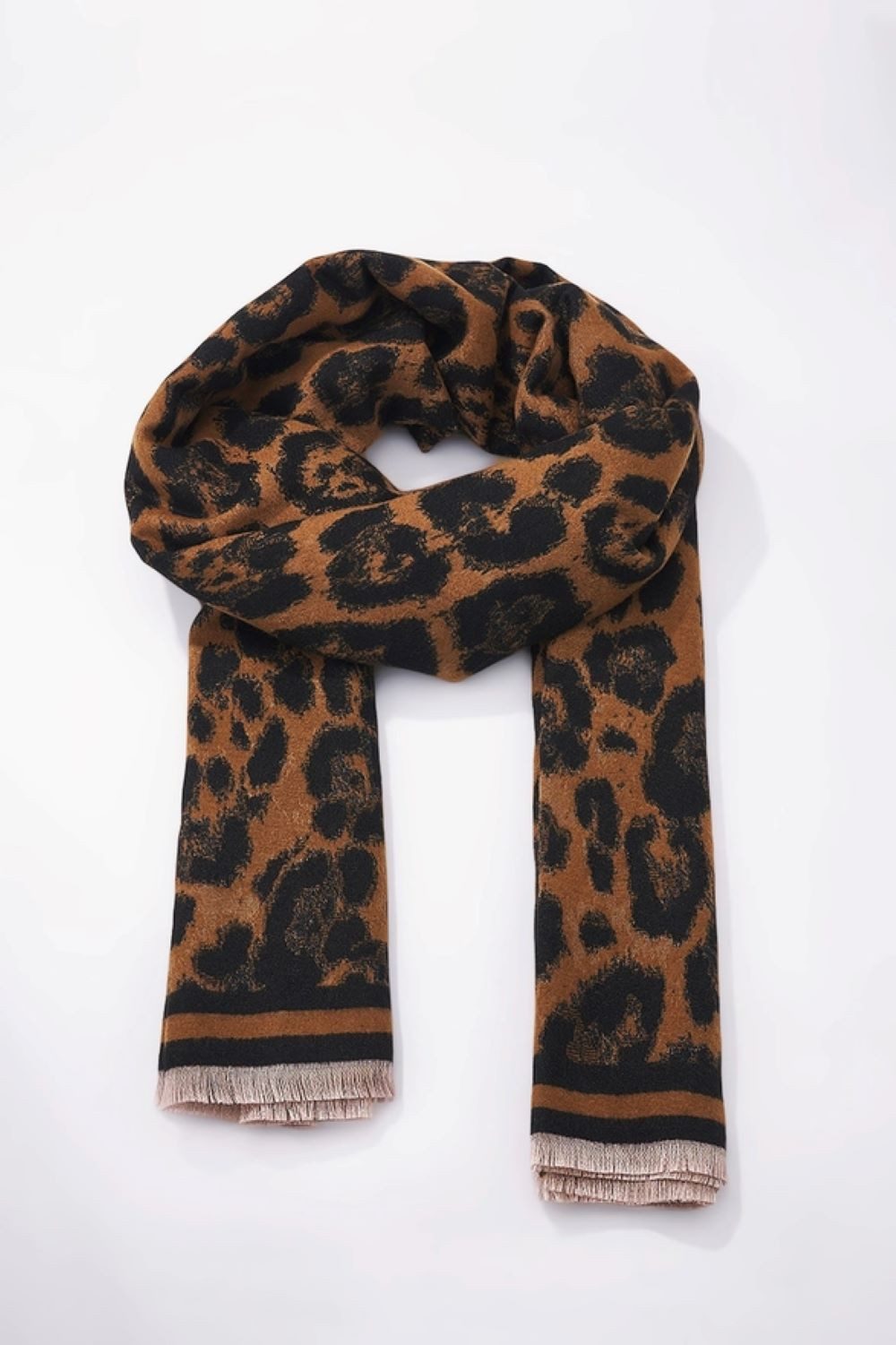 Goodman Design XXL-Schal Leopardenmuster XXL Damen-Wollschal – stilvoll, warm und unverzichtbar, Kuschelig weich und angenehm warm