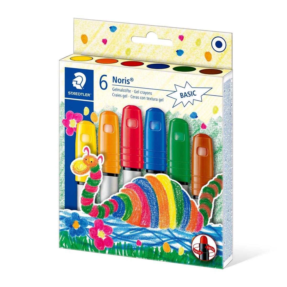 STAEDTLER Malstift STAEDTLER Noris 2390 Gelmalstift - Basic - 6 Farben