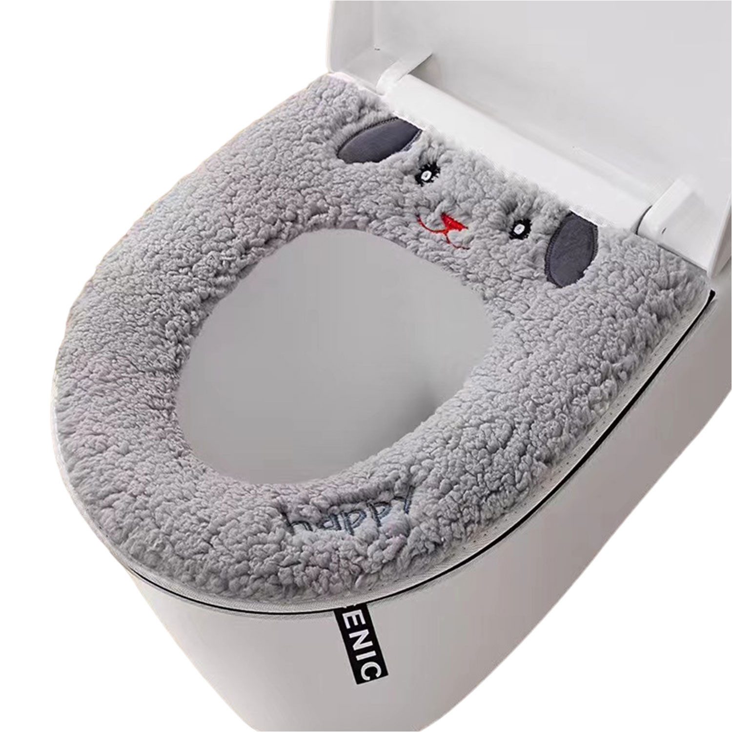 Refttenw WC-Deckelbezug Toilettensitzbezug Elektrisch Beheizbare mit 5 Temp günstig online kaufen